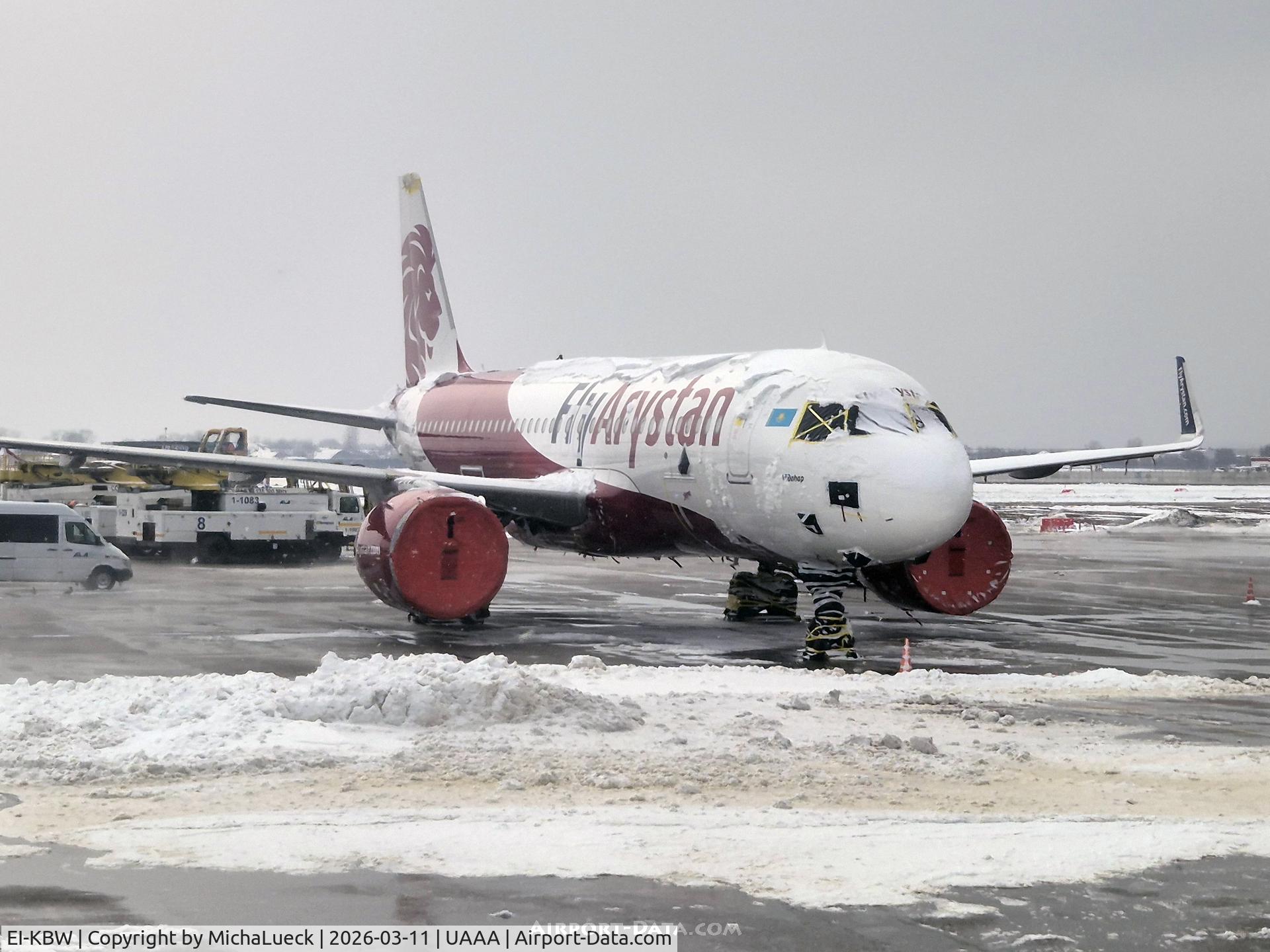 EI-KBW, 2023 Airbus 320-271N C/N 11743, Stored at Almaty since September, 2025