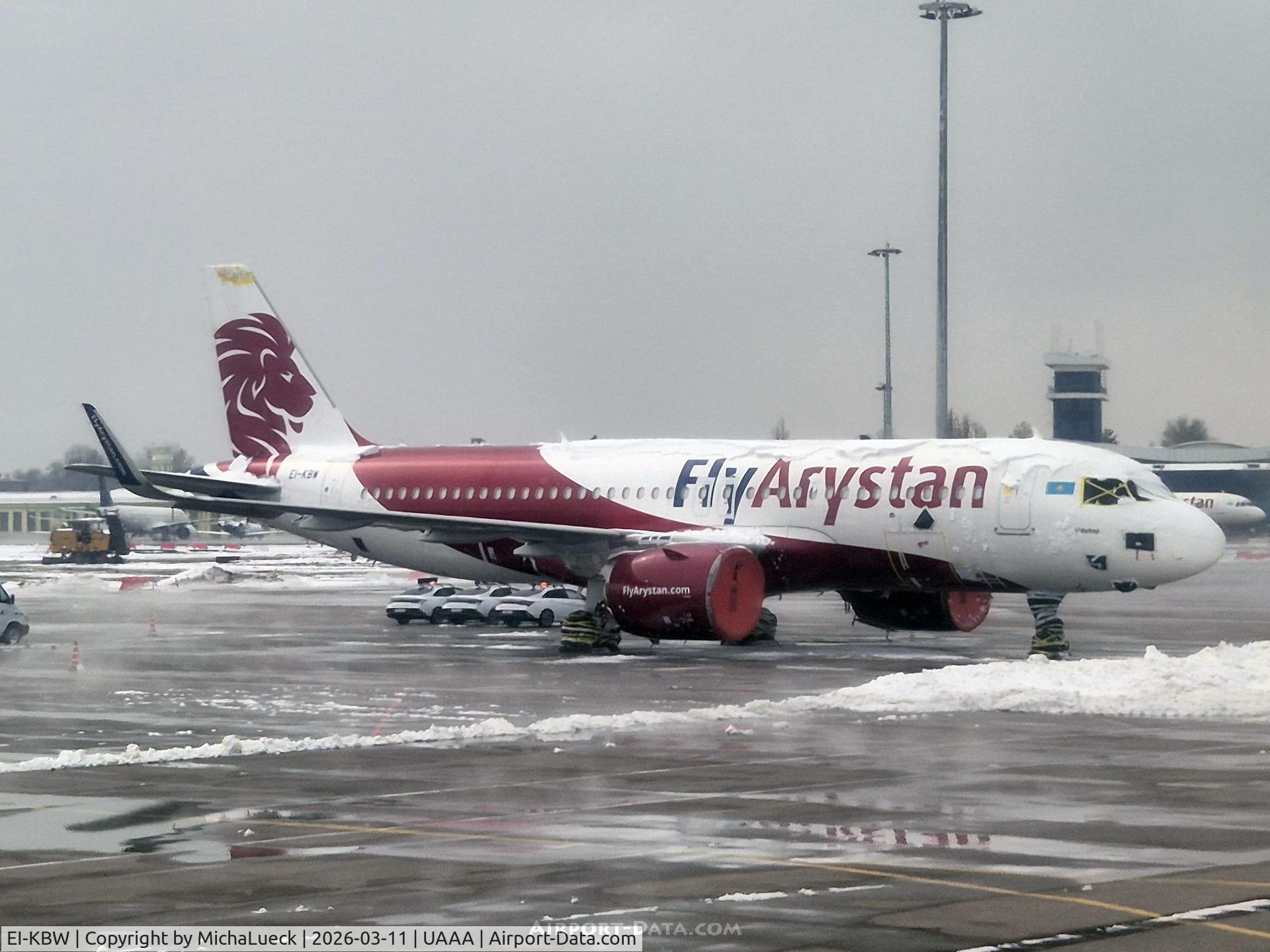 EI-KBW, 2023 Airbus 320-271N C/N 11743, Stored at Almaty since September 2005