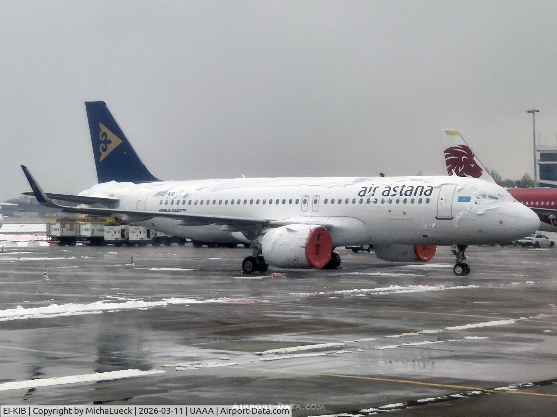 EI-KIB, 2024 Airbus 320-271N C/N 12223, At Almaty