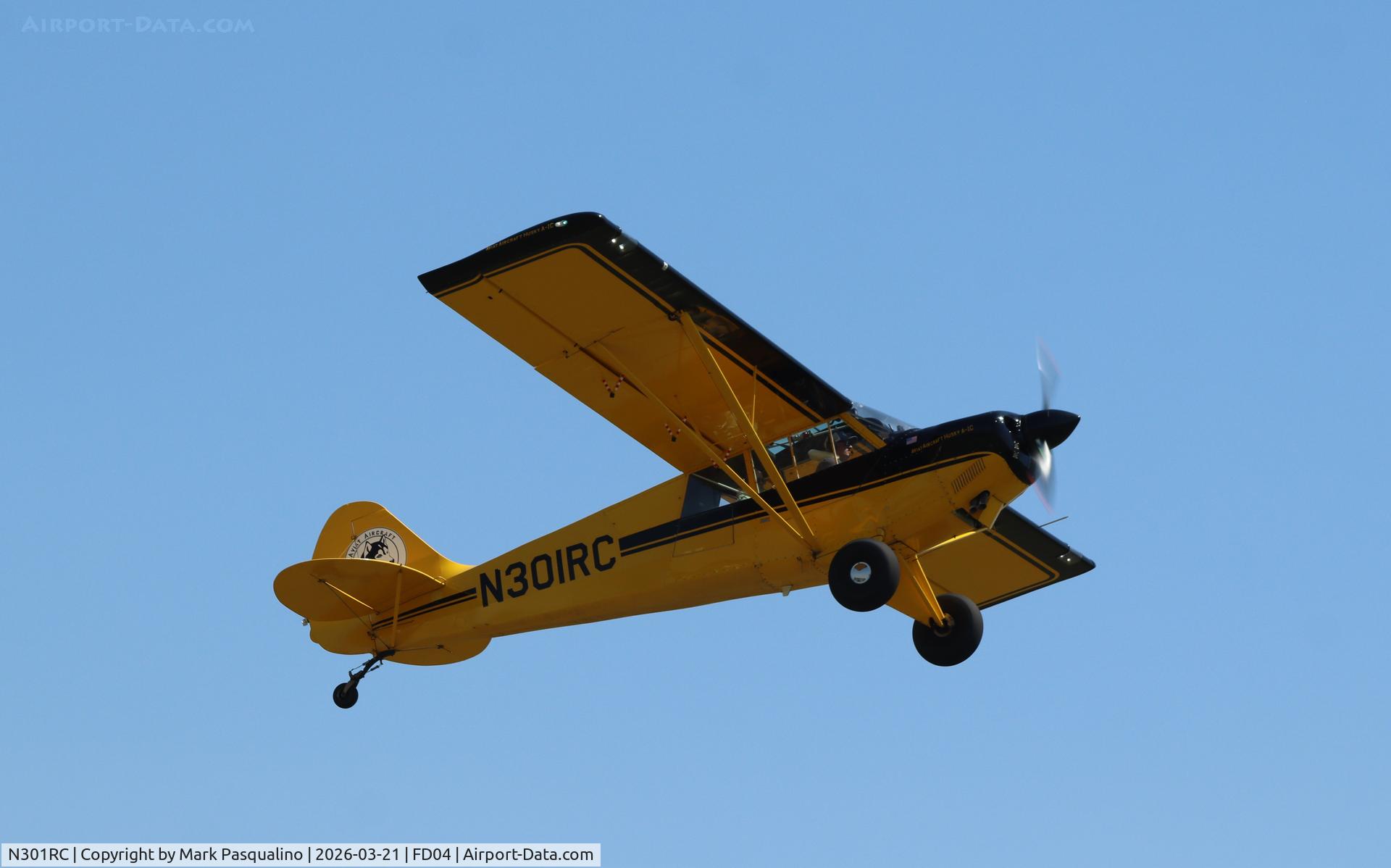 N301RC, 2008 Aviat A-1C-200 Husky C/N 3039, Aviat A-1C-200