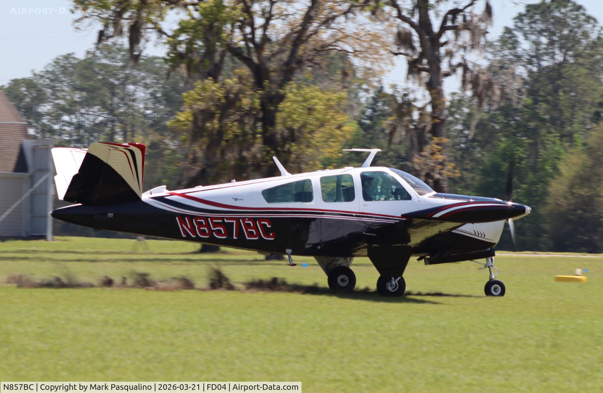 N857BC, 1968 Beech V35A Bonanza C/N D-8885, Beech V35A