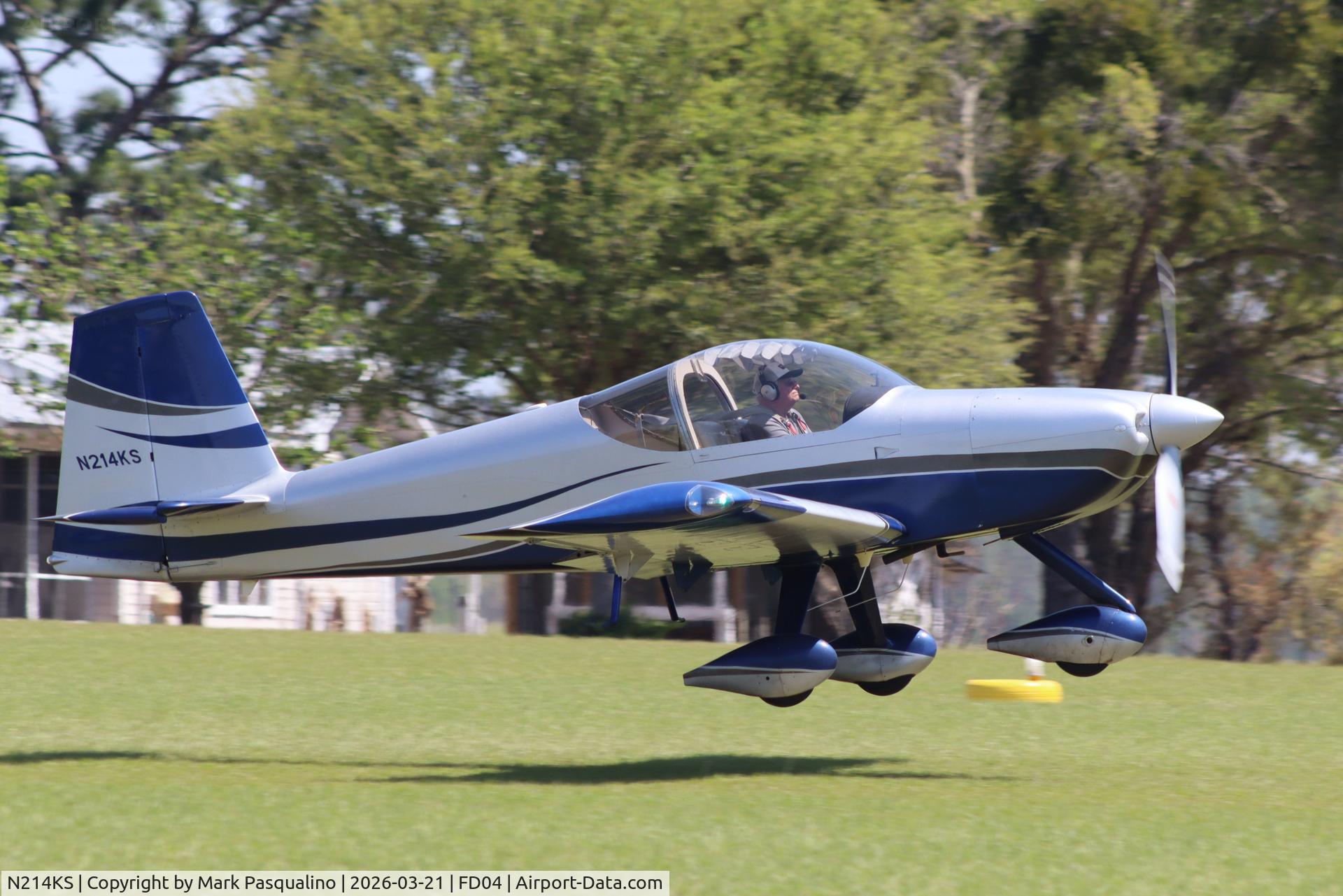 N214KS, 2018 Vans RV-14A C/N 140072, Vans RV-14A