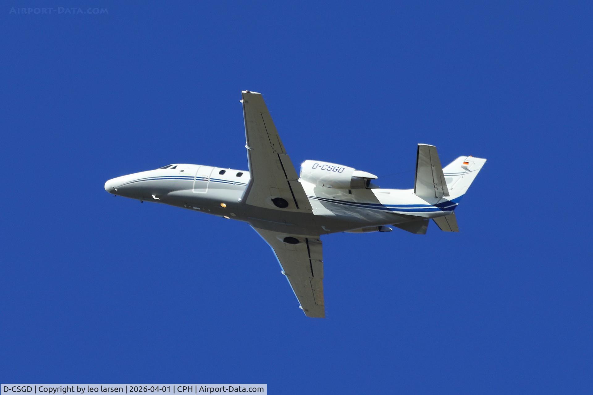 D-CSGD, Cessna (Textron Aviation) 560XL Citation XLS C/N 560-5762, Copenhagen 1.4.2026