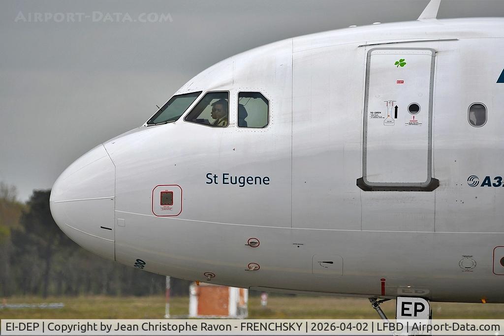 EI-DEP, 2005 Airbus A320-214 C/N 2542, Bordeaux (BOD)	Dublin (DUB)	EI505