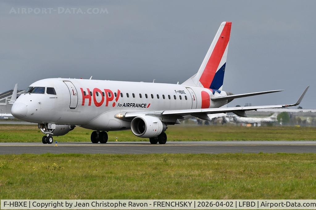 F-HBXE, 2009 Embraer 170ST (ERJ-170-100ST) C/N 17000286, Bordeaux (BOD)	Lyon (LYS)	AF6135
