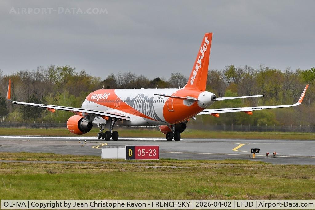 OE-IVA, 2015 Airbus A320-214 C/N 6970, Bordeaux (BOD)	Budapest (BUD)	U21849