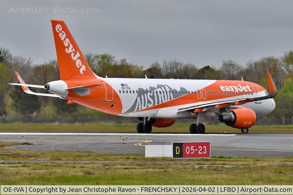 OE-IVA, 2015 Airbus A320-214 C/N 6970, Bordeaux (BOD)	Budapest (BUD)	U21849