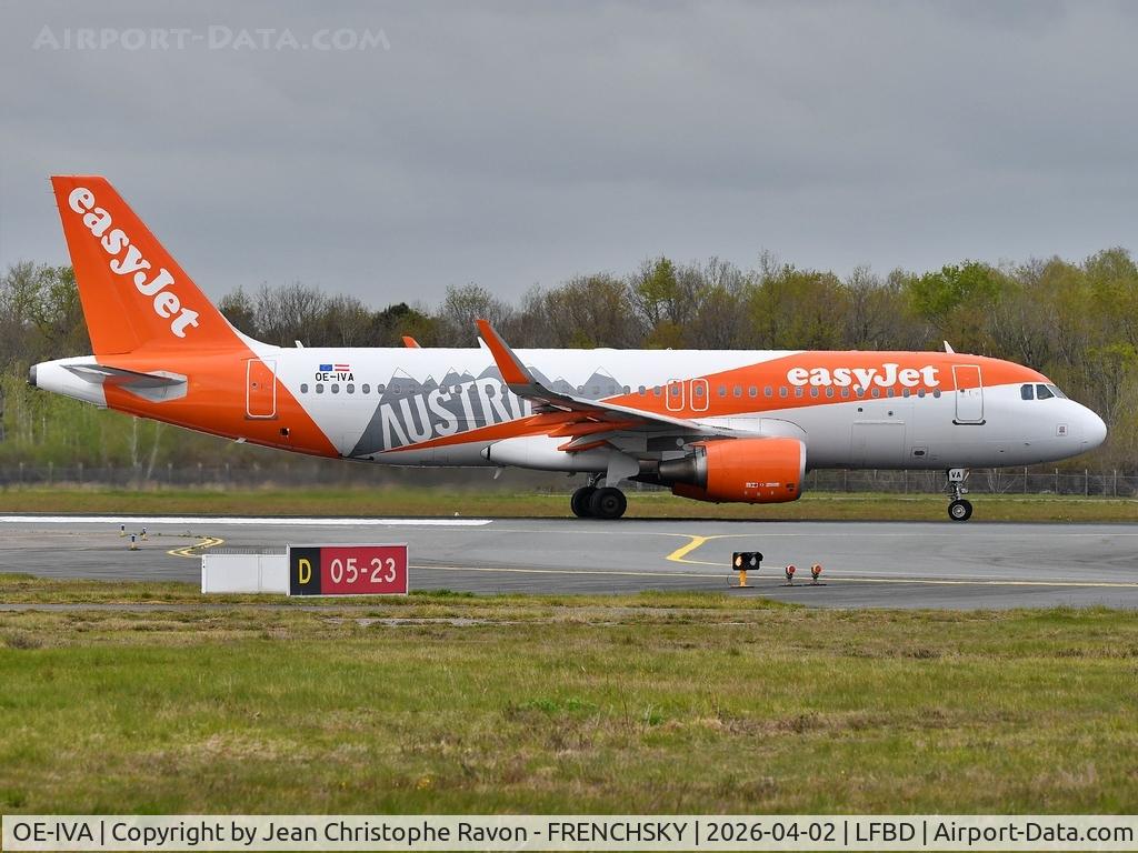 OE-IVA, 2015 Airbus A320-214 C/N 6970, Bordeaux (BOD)	Budapest (BUD)	U21849
