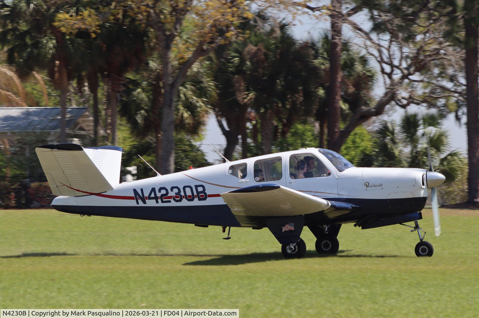 N4230B, 1955 Beech F35 Bonanza C/N D-4201, Beech F35