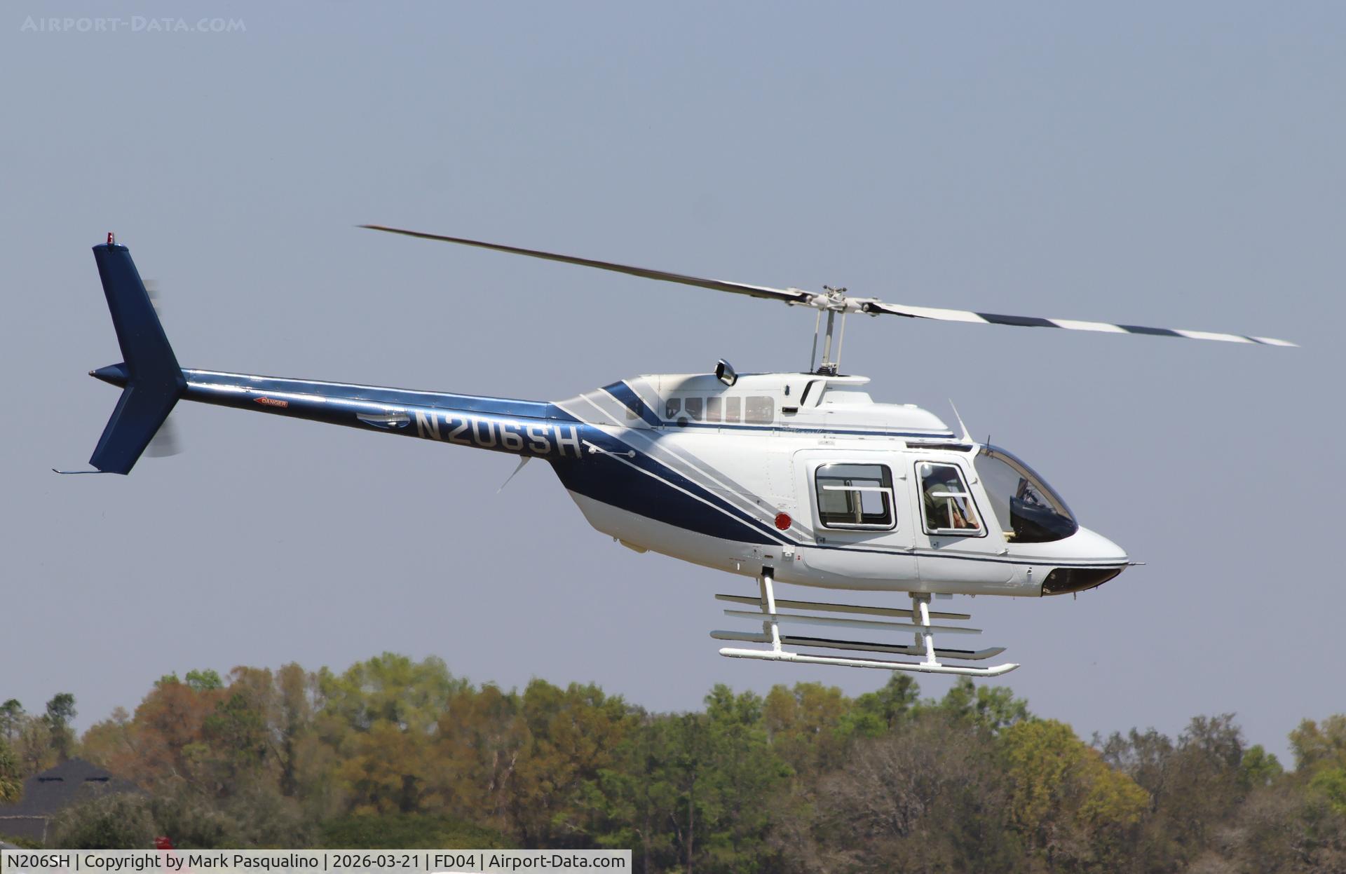 N206SH, 1975 Bell 206B JetRanger II C/N 1666, Bell 206B Jet Ranger II