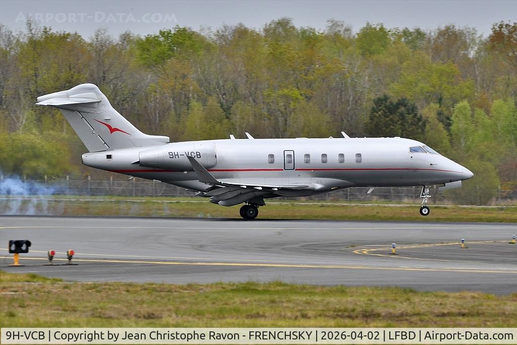 9H-VCB, 2014 Bombardier Challenger 300 (BD-100-1A10) C/N 20514, Larnaca (LCA)	Bordeaux (BOD)	VJT453