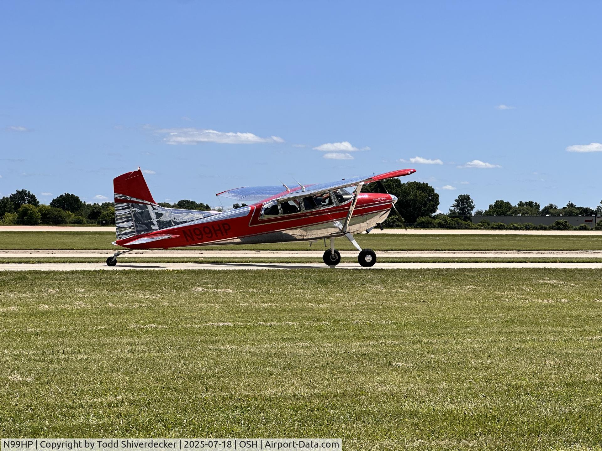 N99HP, 1964 Cessna 185C Skywagon C/N 185-0709, N99HP at Oshkosh, 2025