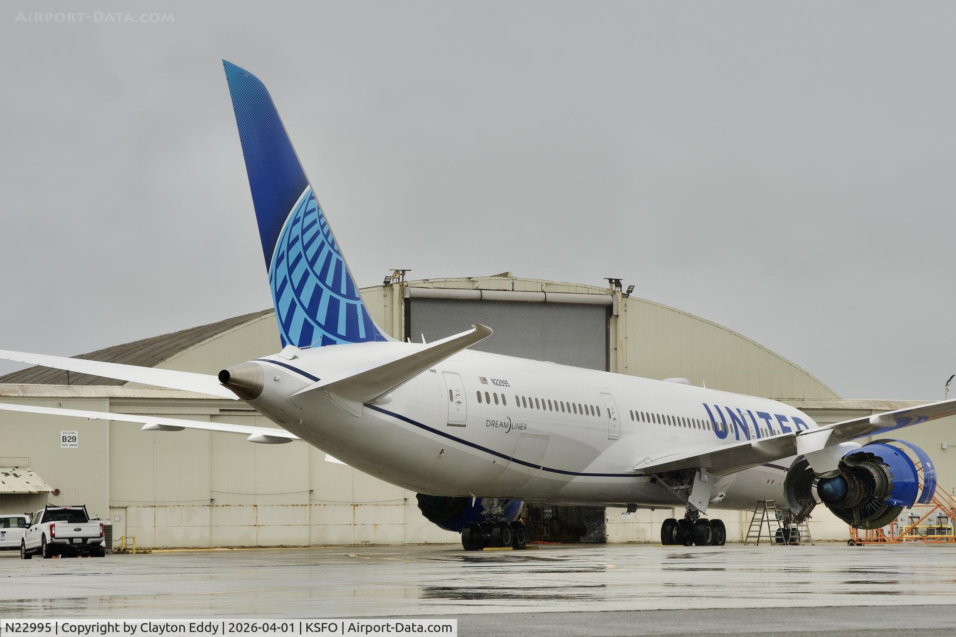 N22995, 2025 Boeing 787-9 Dreamliner Dreamliner C/N 68623, SFO 2026