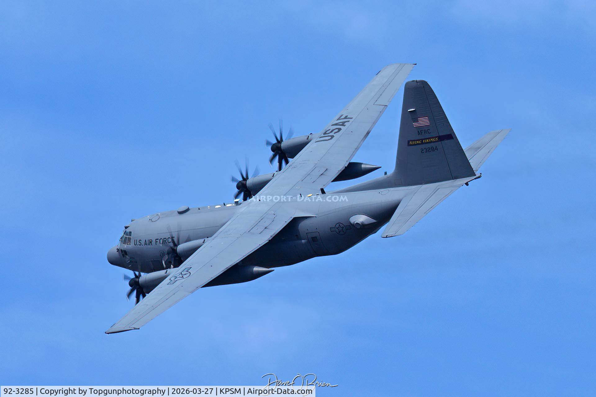92-3285, 1992 Lockheed C-130H-3 Hercules C/N 382-5347, VIKING84
