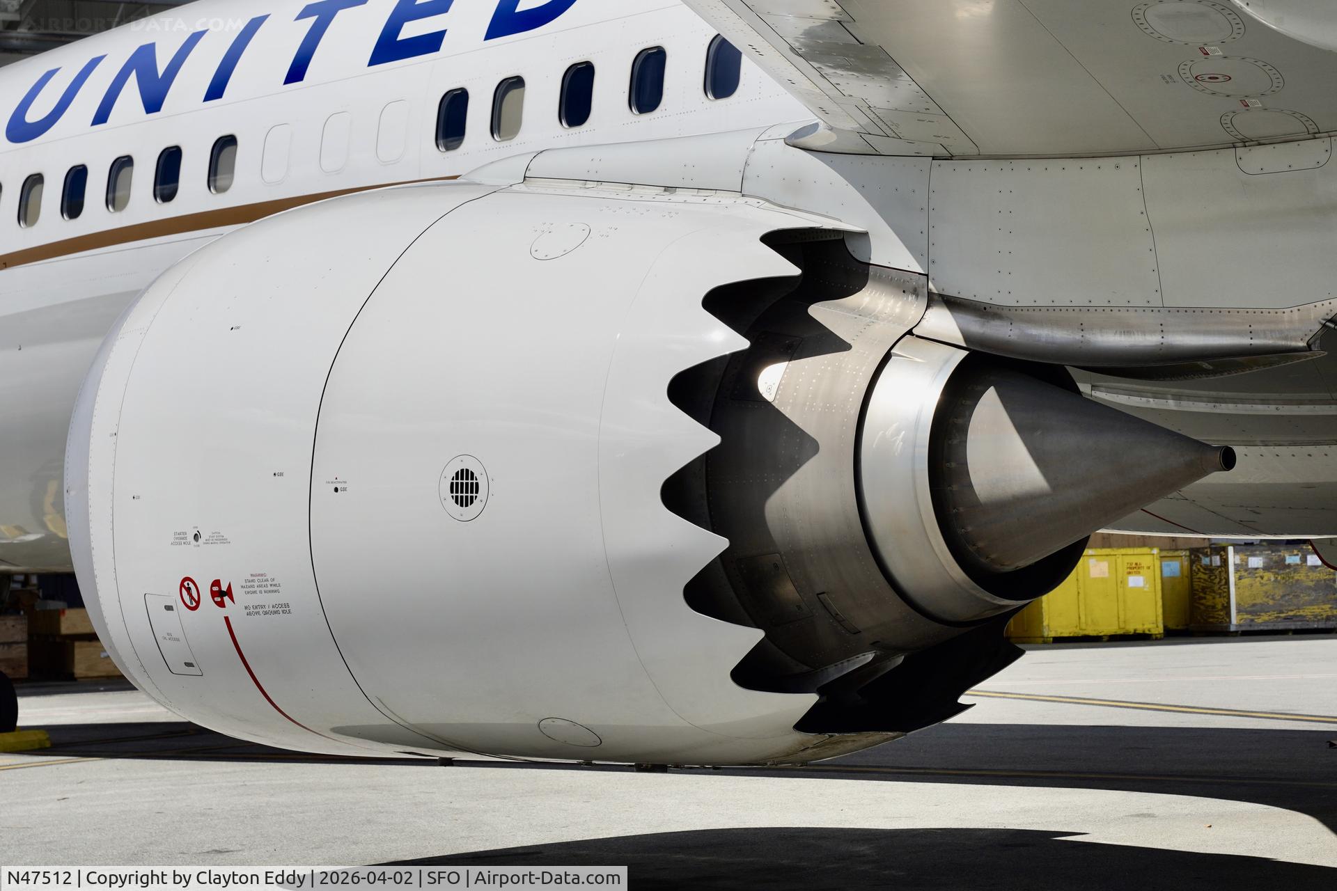 N47512, 2019 Boeing 737-9 MAX C/N 43449, SFO 2026