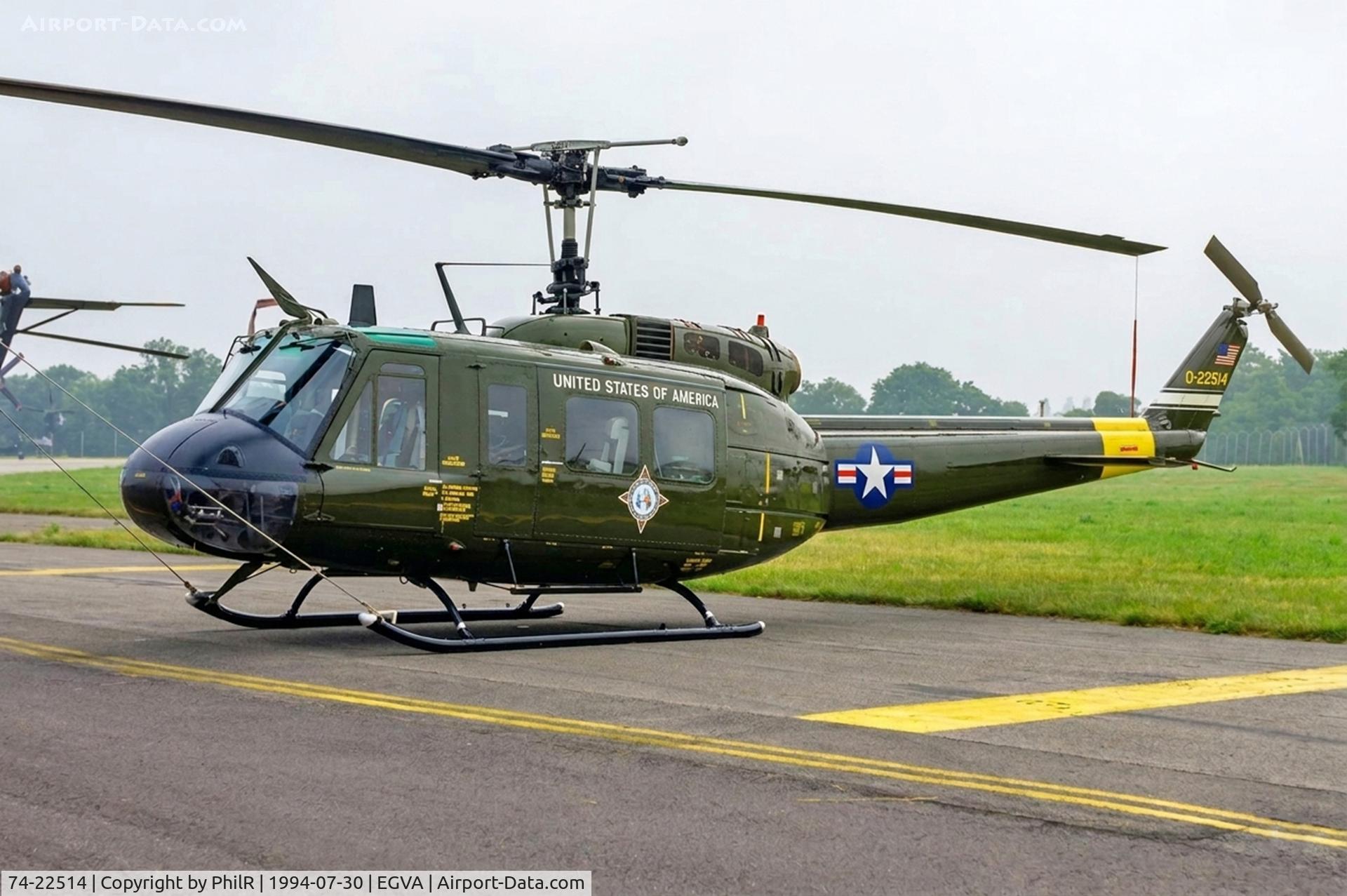 74-22514, 1974 Bell UH-1H Iroquois C/N 13838, 74-22514 1974 Bell UH-1H Iroquois USArmy IAT 

