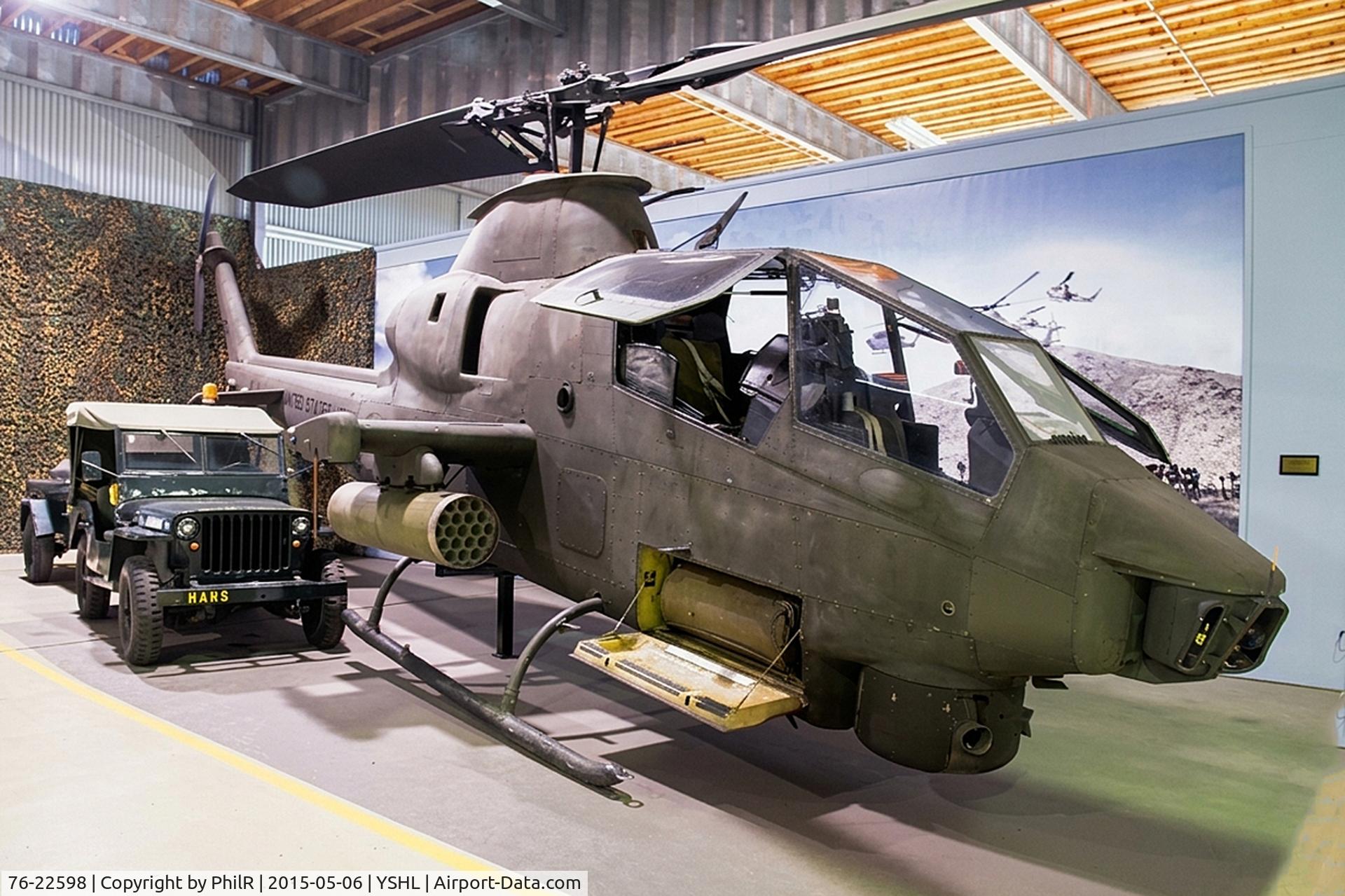 76-22598, 1976 Bell AH-1P Cobra C/N 24032, 76-22598 1976 Bell AH-1P Cobra USAF HARS Illawarra 
