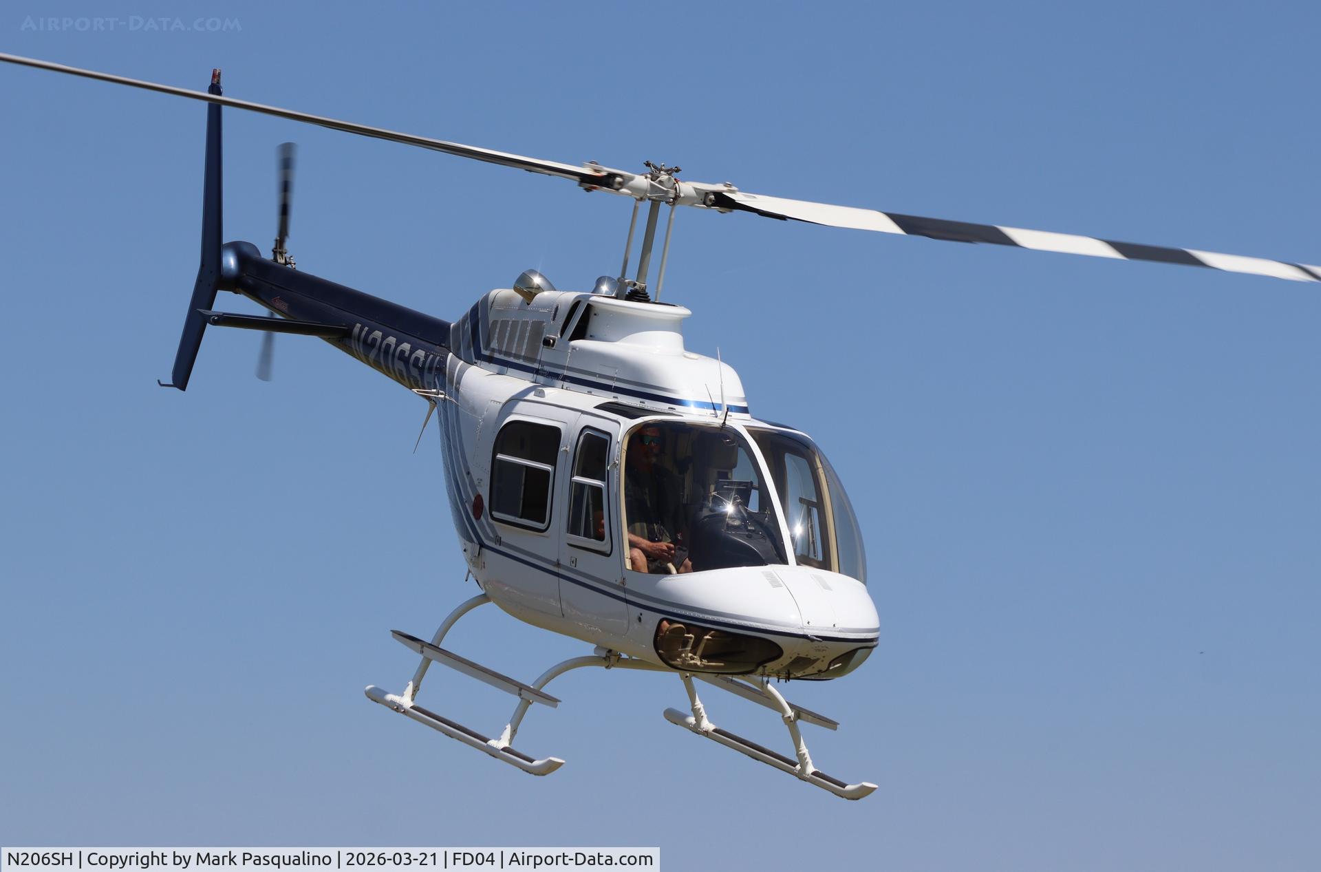 N206SH, 1975 Bell 206B JetRanger II C/N 1666, Bell 206B Jet Ranger II