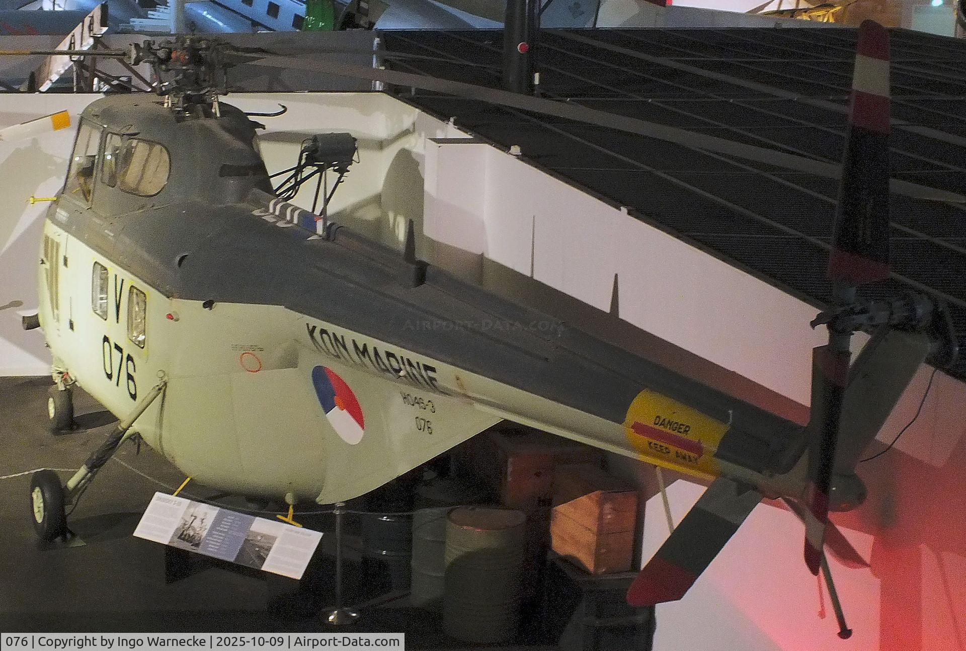 076, Sikorsky S-55B C/N 55471, Sikorsky S-55B / HO4S-3 Sea Horse at the Aviodrome, Lelystad