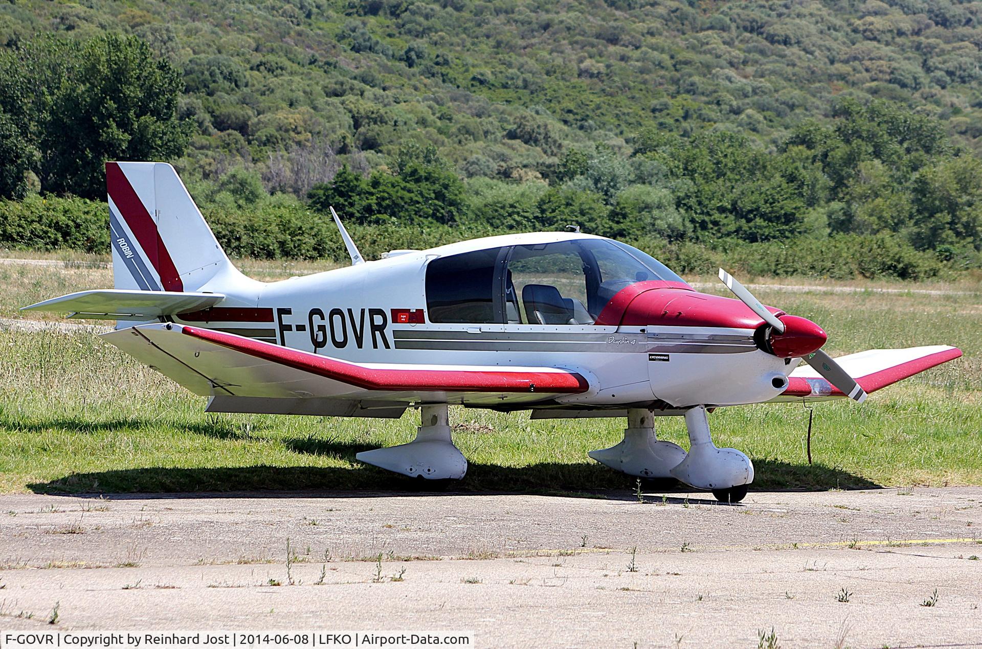 F-GOVR, Robin DR-400-140B Major C/N 1345, Robin at Propriano, Corse, France