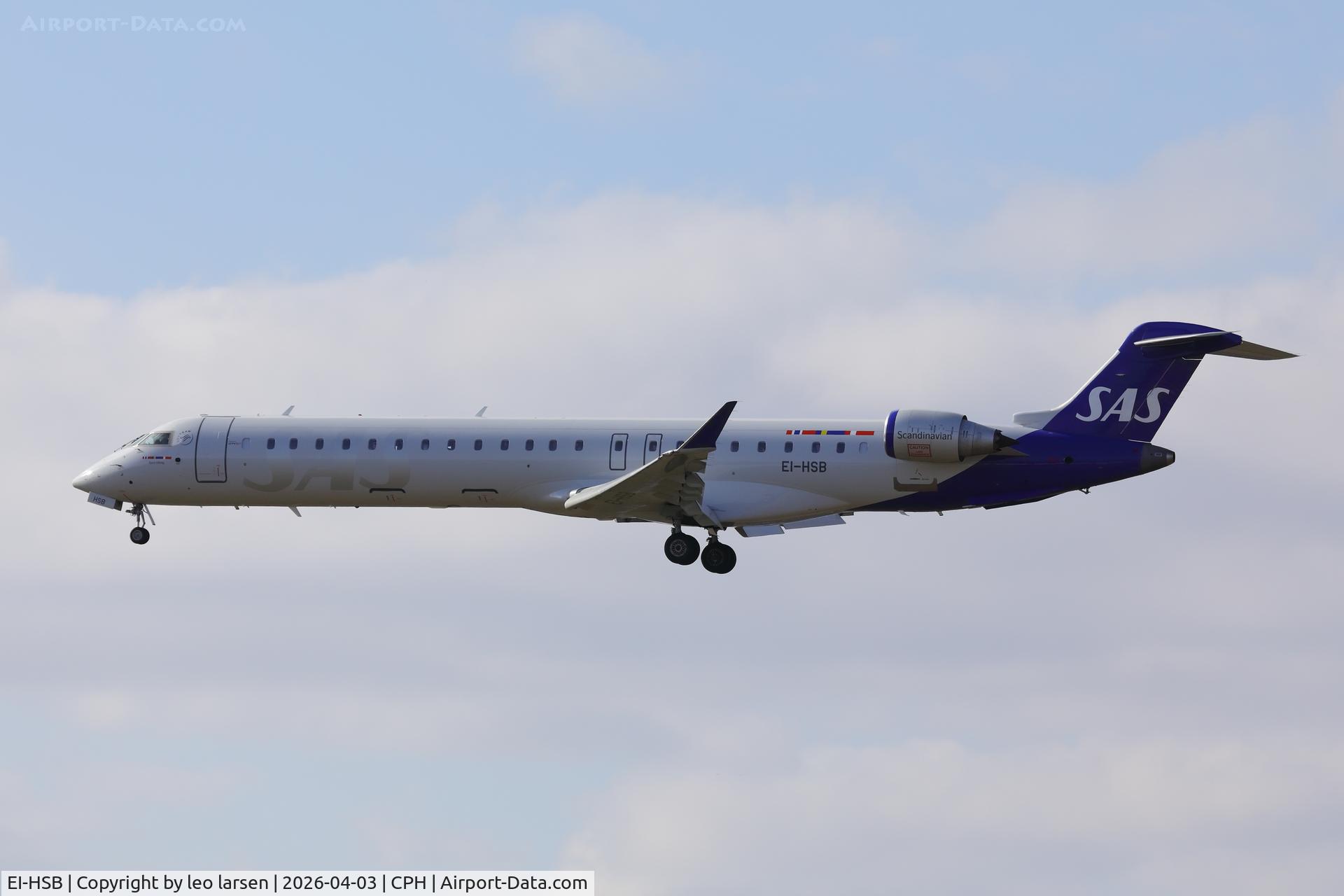 EI-HSB, 2006 Bombardier CRJ 900LR (CL-600-2D24) C/N 15083, Copenhagen 3.4.2026