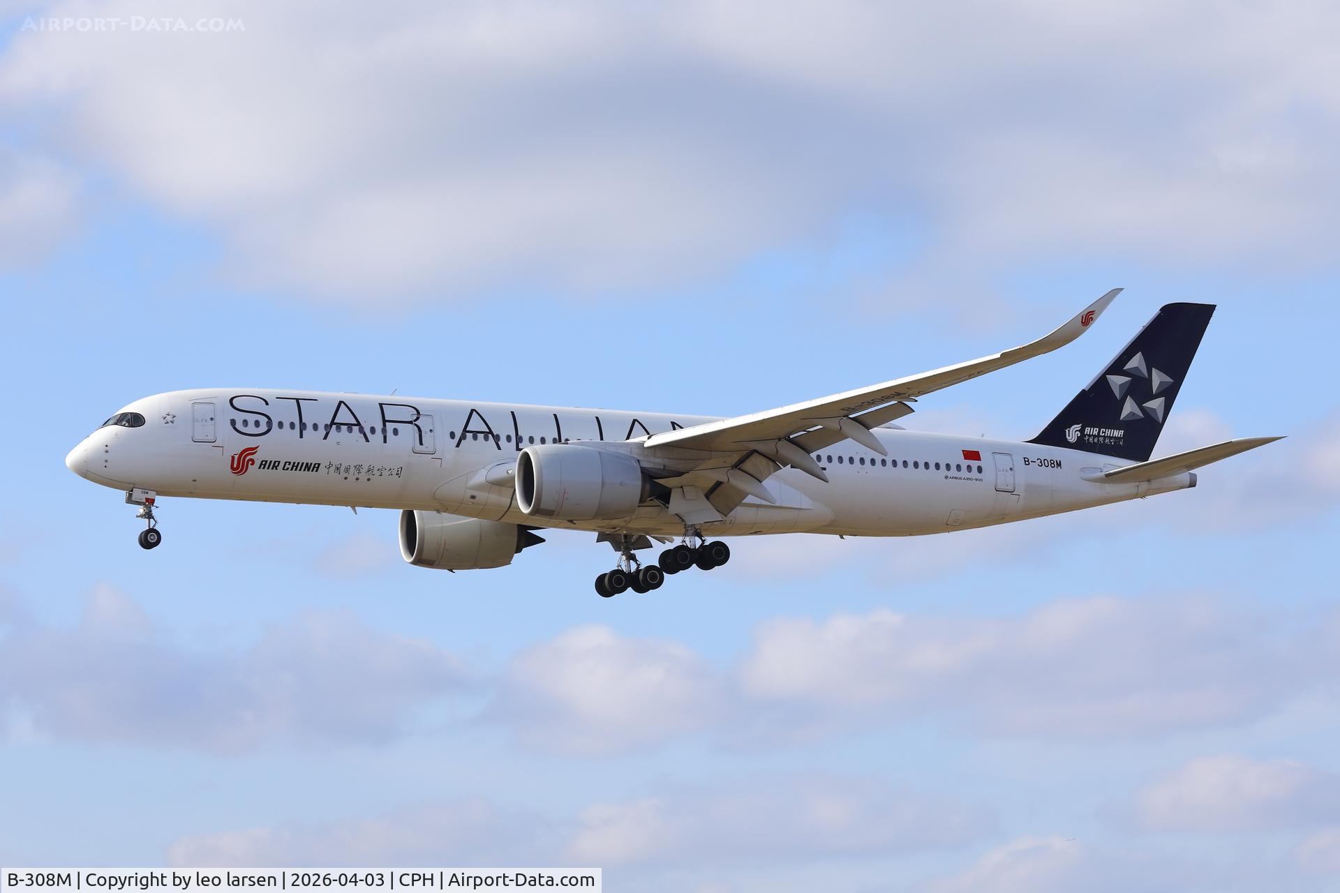 B-308M, 2019 Airbus A350-941 C/N 311, Copenhagen 3.4.2026