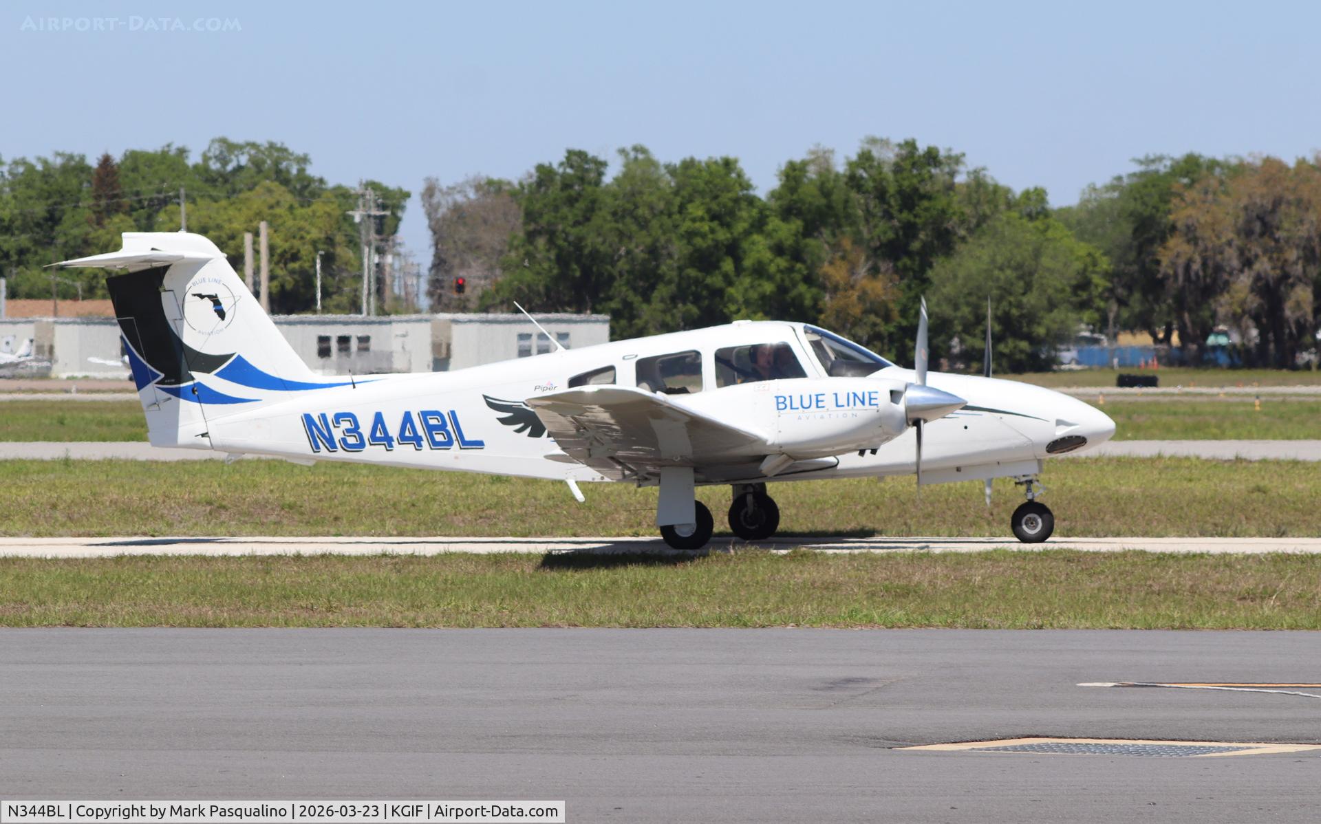 N344BL, 2024 Piper PA-44-180 Seminole C/N 4496582, Piper PA-44-180