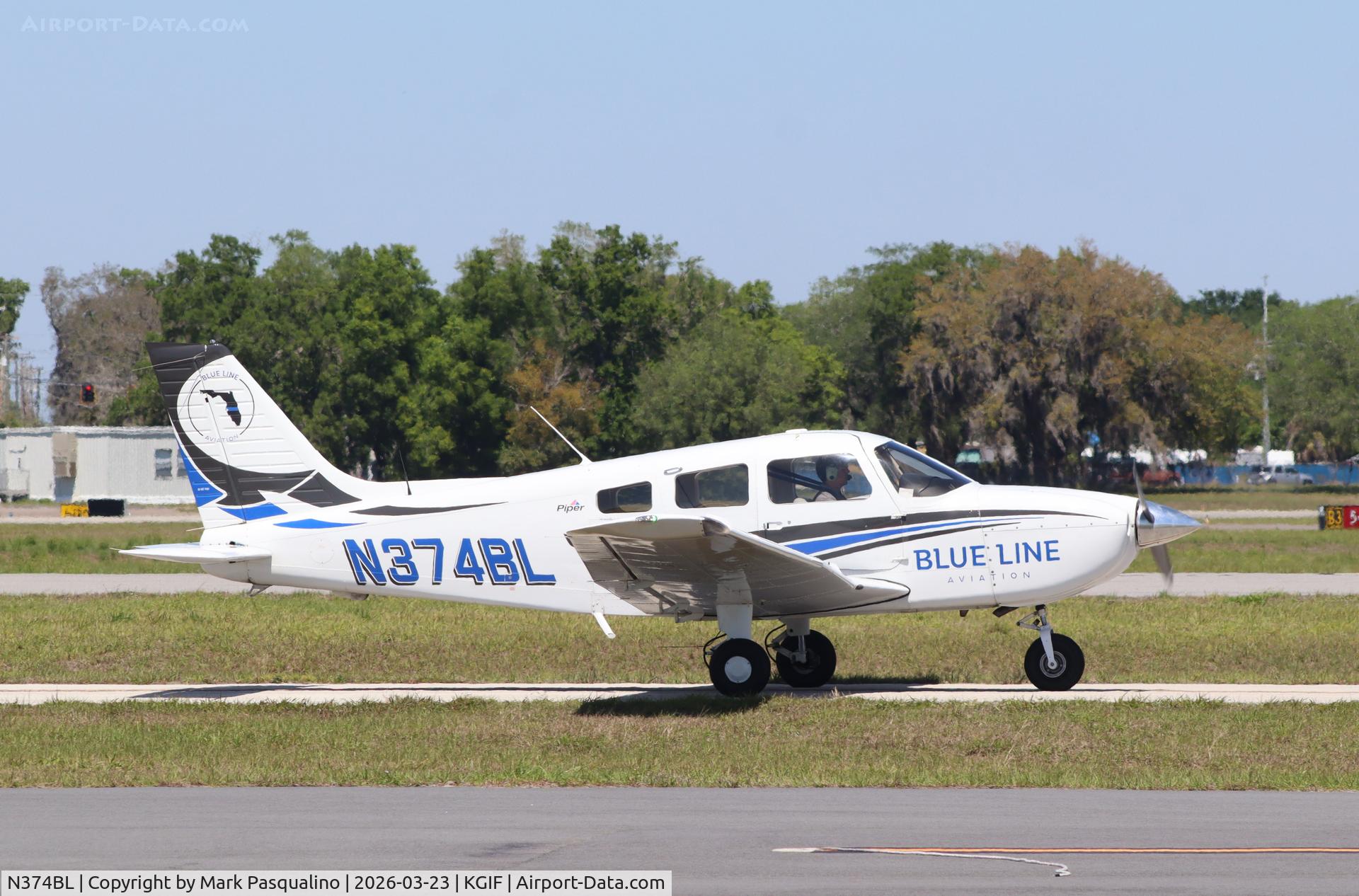 N374BL, 2024 Piper PA-28-181 C/N 2881774, Piper PA-28-181
