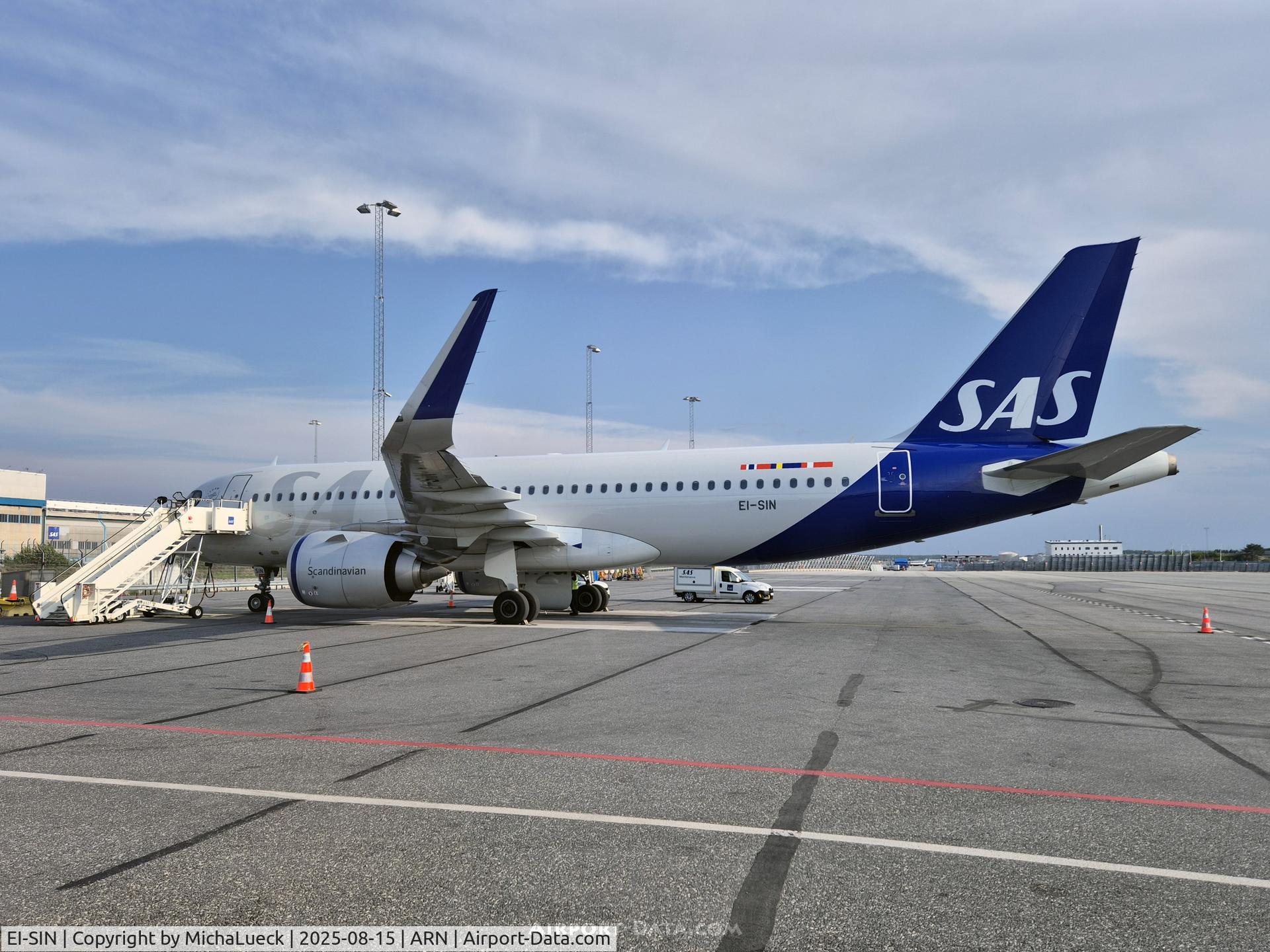 EI-SIN, 2022 Airbus A320-251N C/N 10629, At Arlanda
