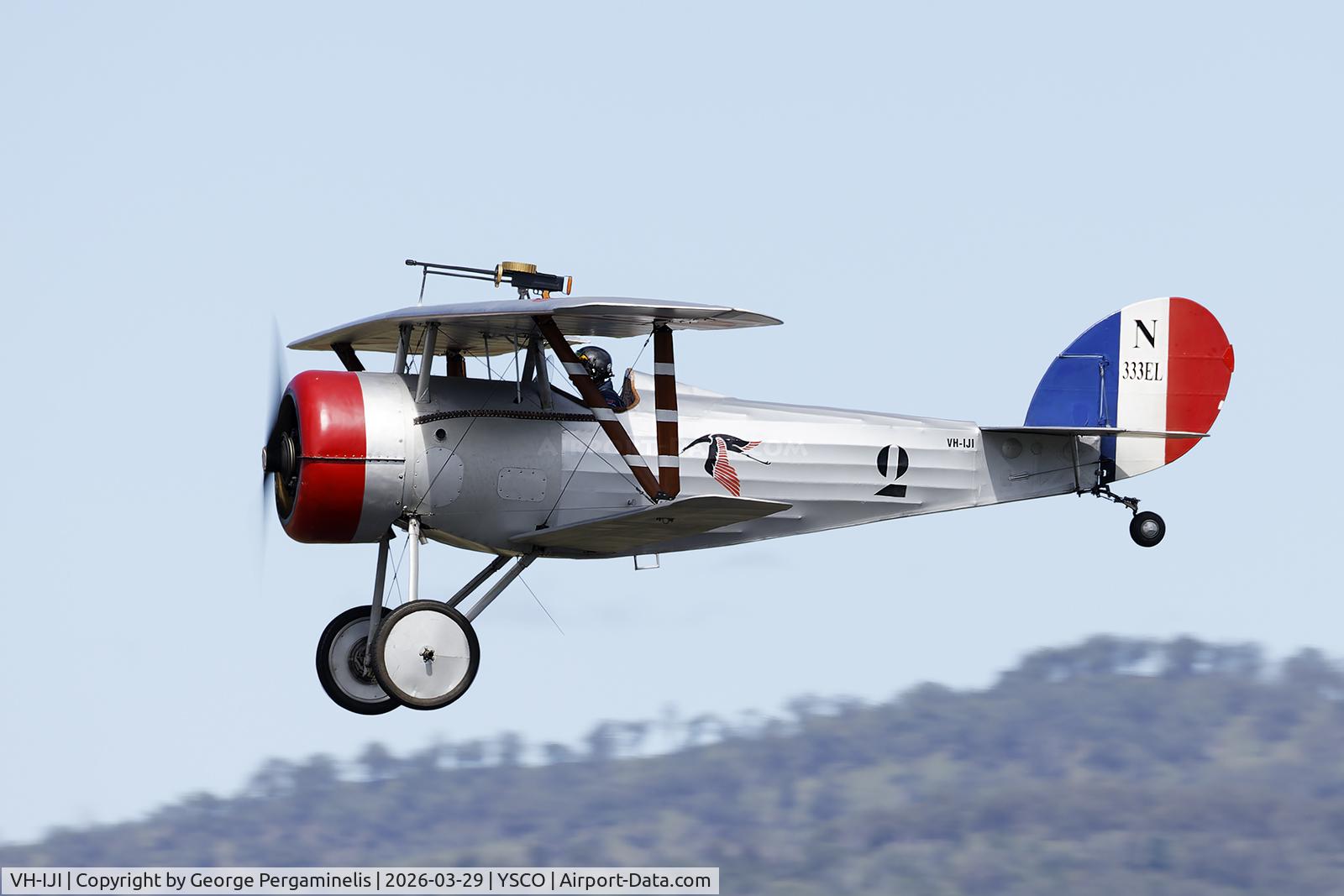 VH-IJI, Amateur Built Aircraft NIEUPORT 24 C/N 261, Warbirds Over Scone 2026.