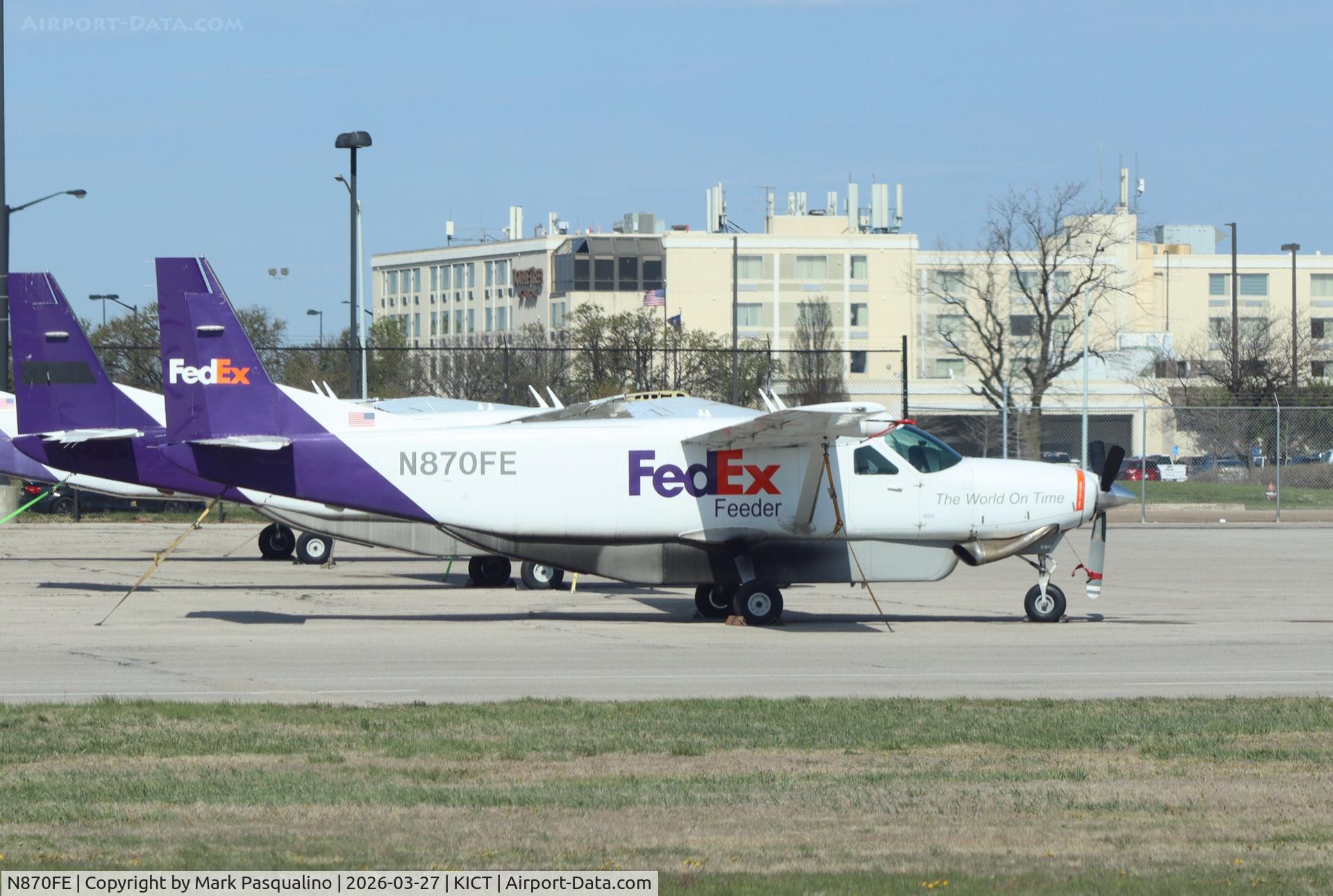 N870FE, 1989 Cessna 208B Super Cargomaster C/N 208B0196, Cessna 208B