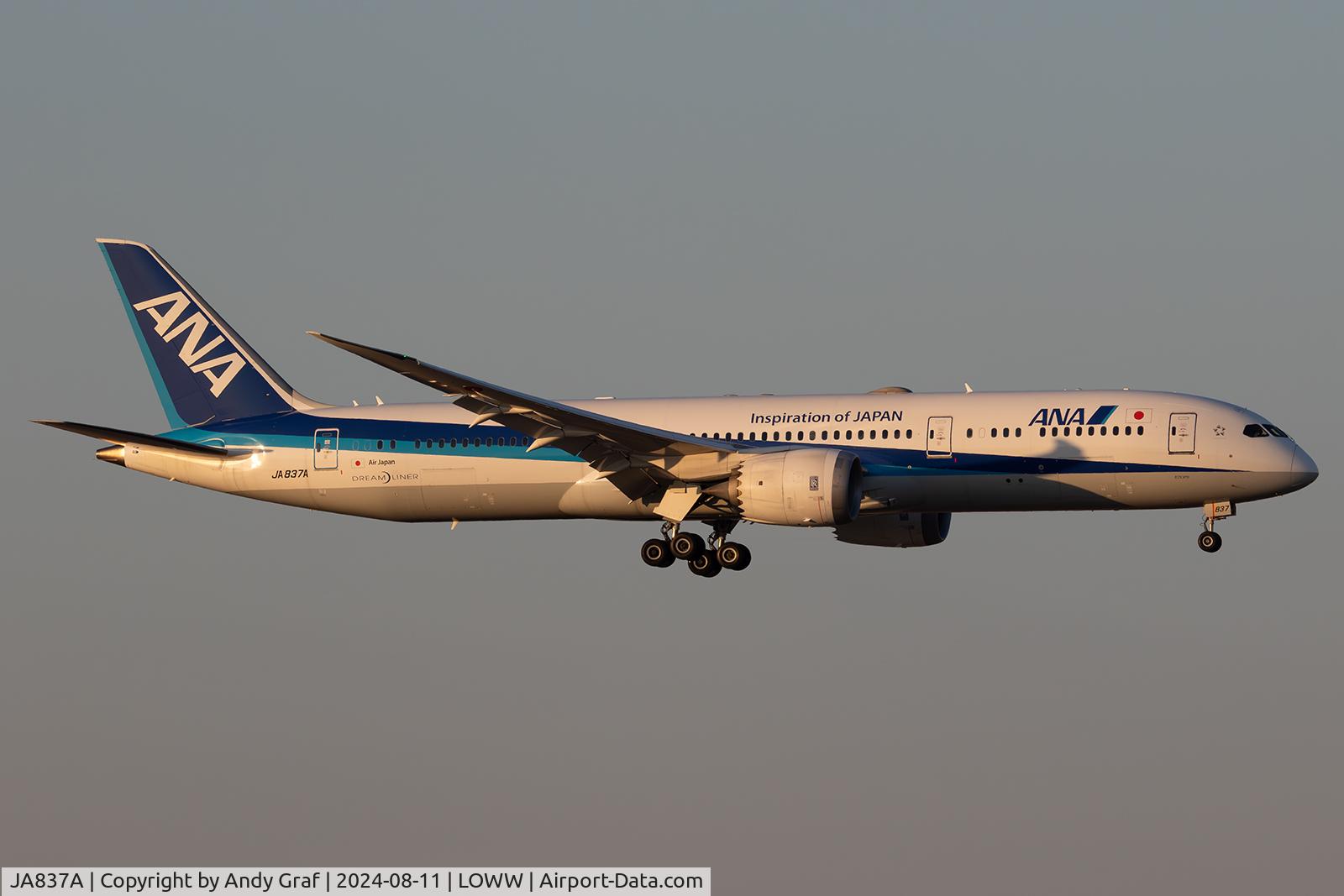 JA837A, 2015 Boeing 787-9 Dreamliner C/N 34526, ANA 787-9