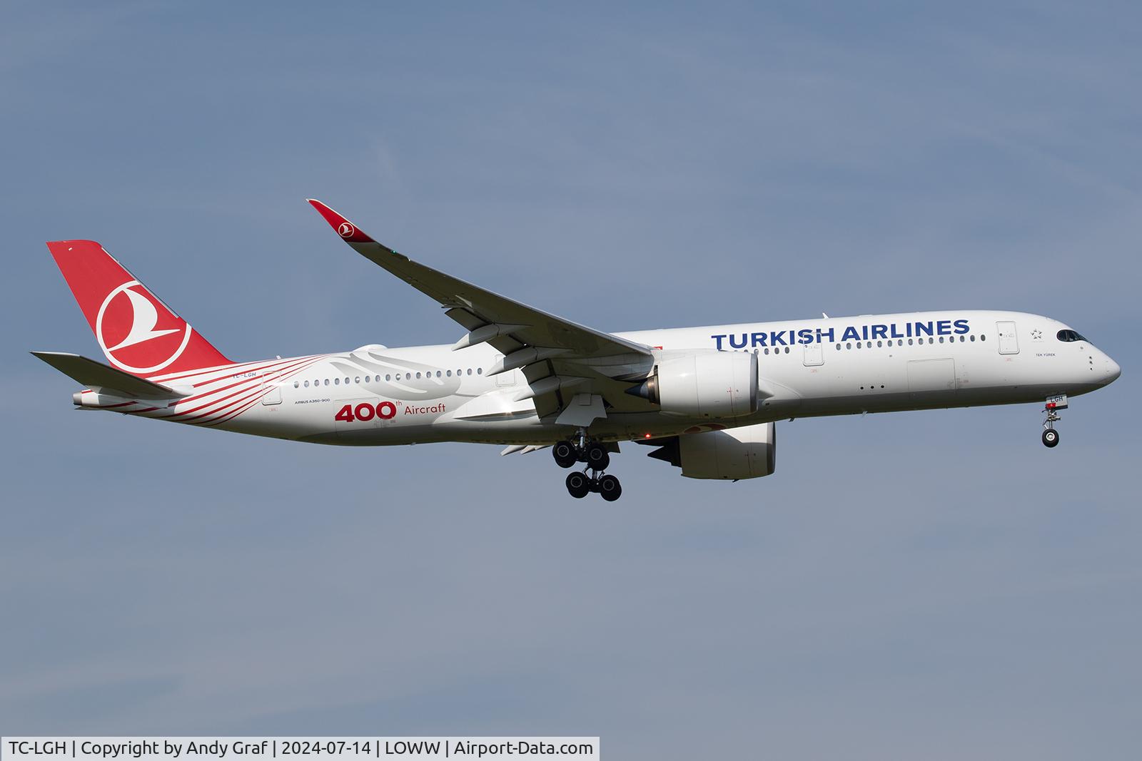 TC-LGH, 2023 Airbus A350-941 C/N 596, Turkish Airlines A350-900