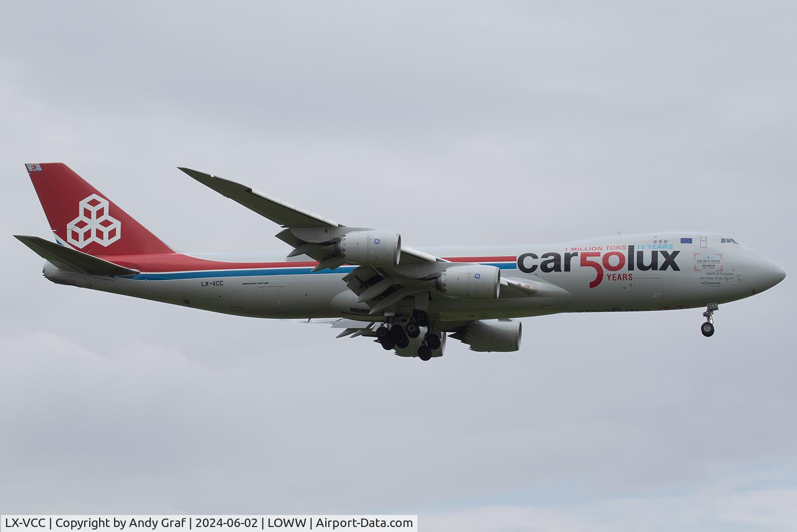 LX-VCC, 2010 Boeing 747-8R7F C/N 35807, Cargolux 747-8