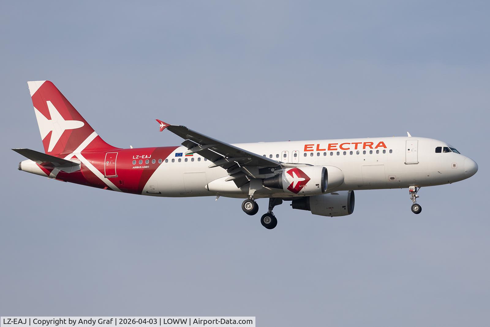 LZ-EAJ, 2002 Airbus A320-214 C/N 1797, Electra A320