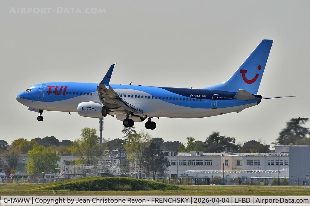 G-TAWW, 2015 Boeing 737-8K5 C/N 41663, charter team Leicester Rugby