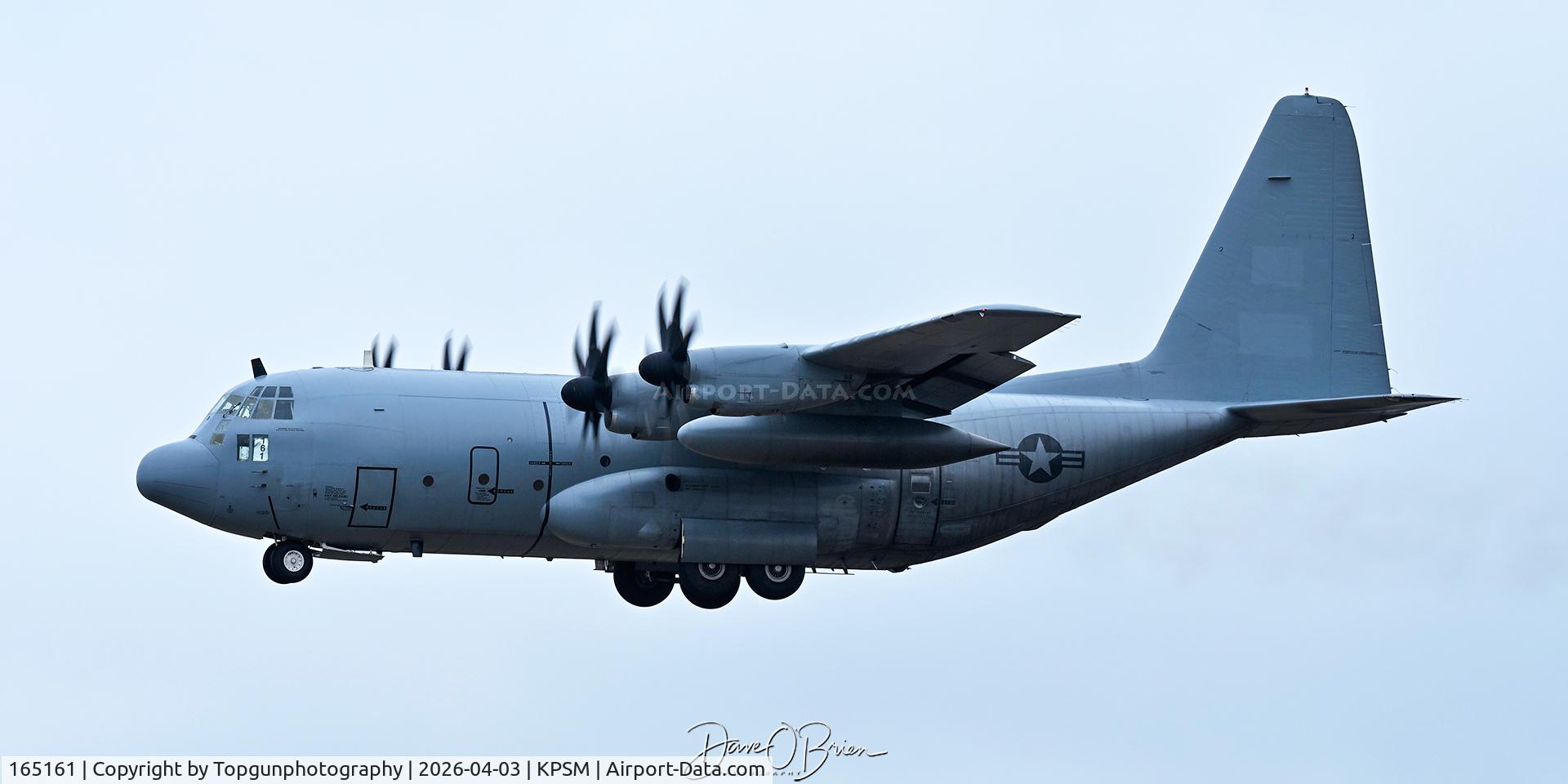 165161, 1993 Lockheed Martin C-130T Hercules C/N 382-5345, painting over the unit markings, but still on ADSB....

VR-64 / JB McGuire–Dix–Lakehurst, NJ