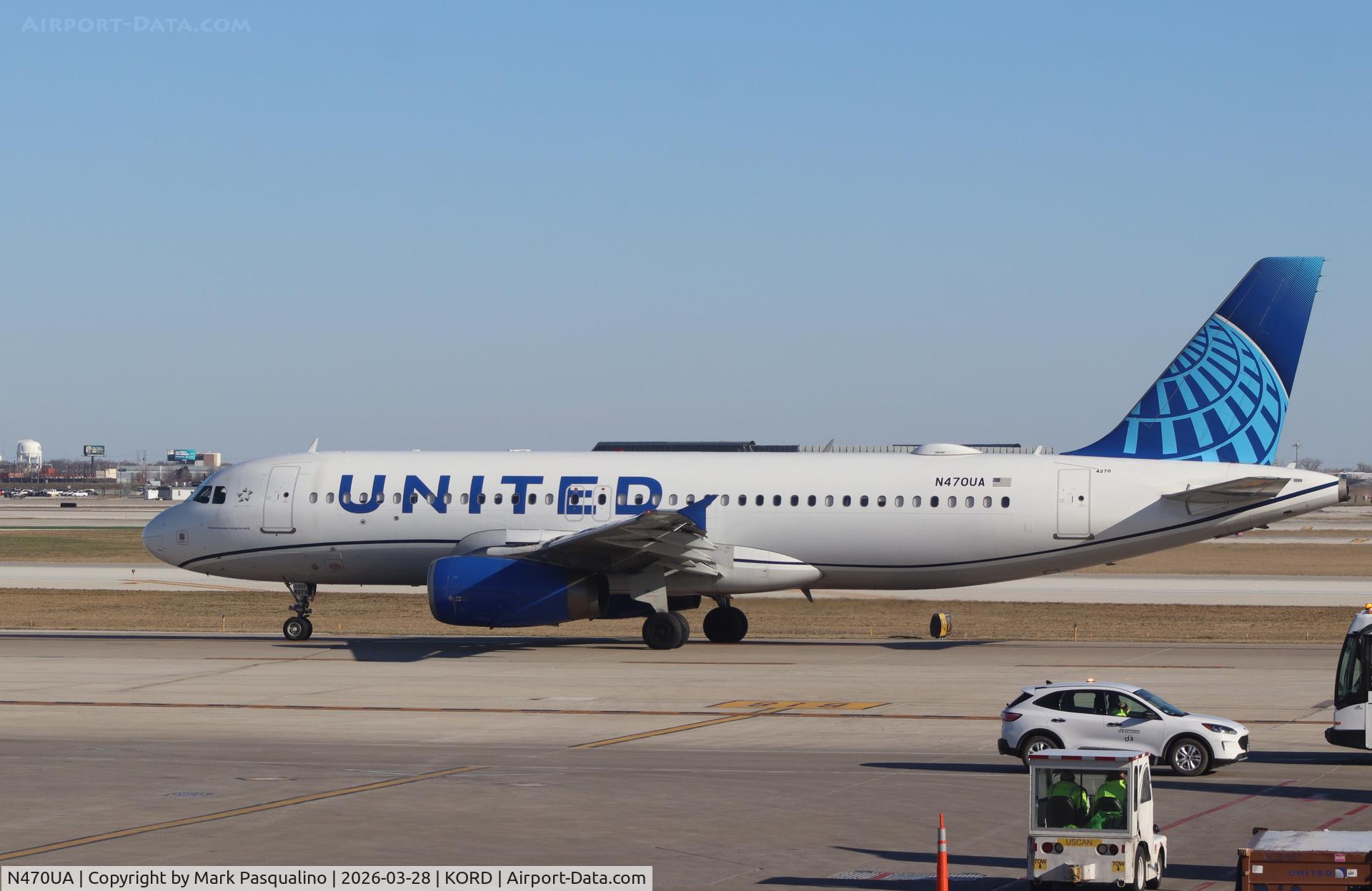 N470UA, 2001 Airbus A320-232 C/N 1427, Airbus A320-232