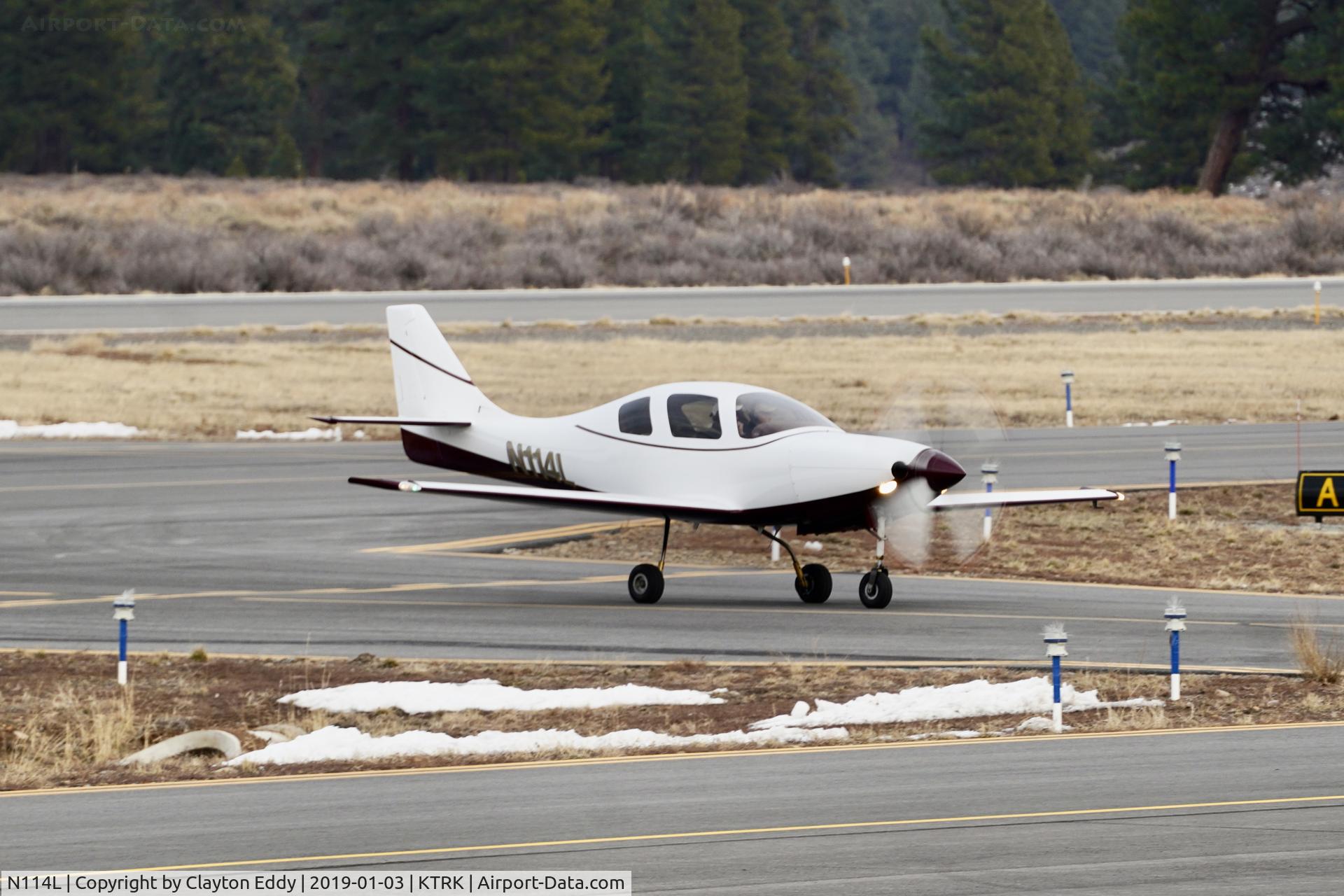 N114L, 1997 Lancair IV-P C/N 167, Truckee Tahoe airport in California 2019