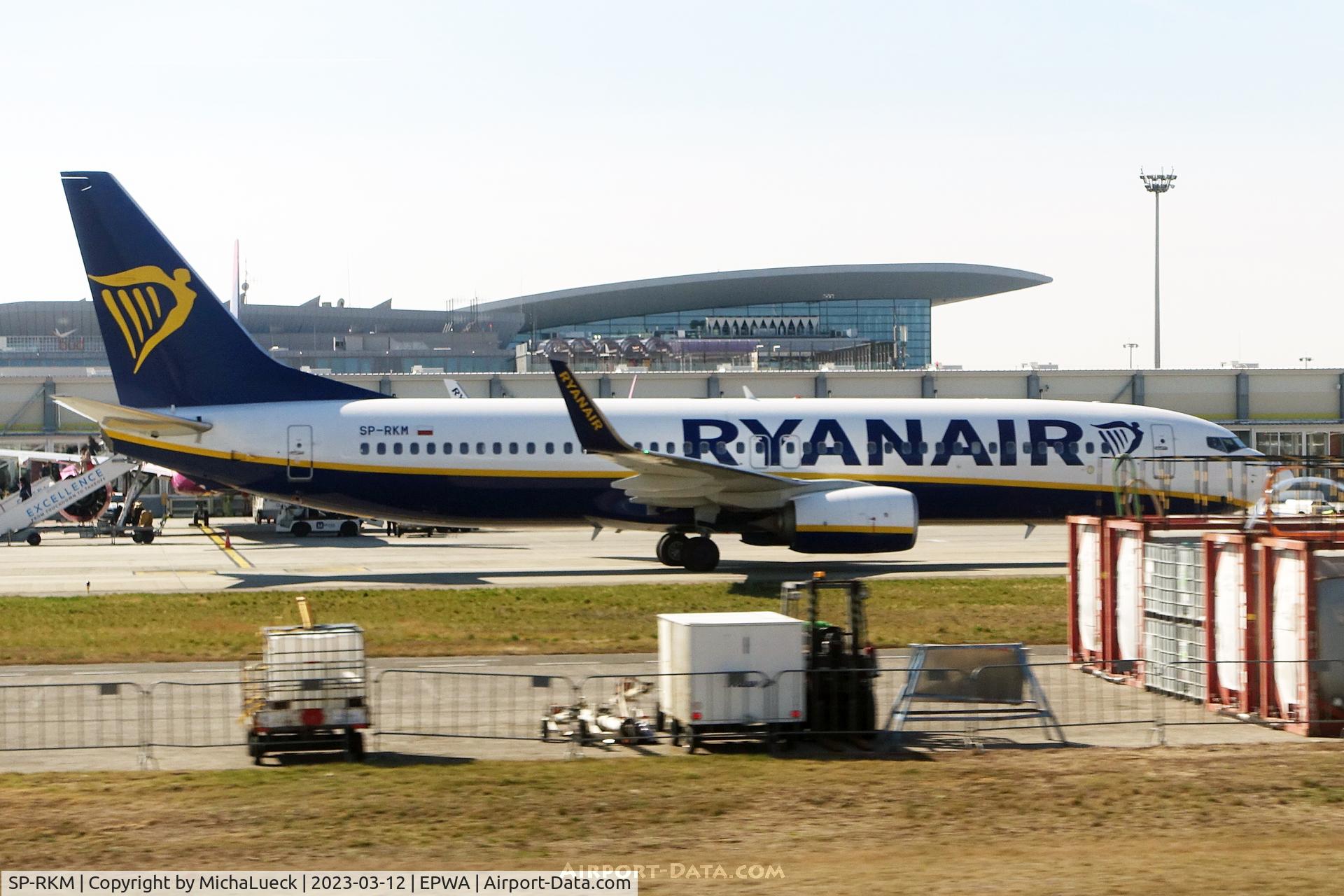 SP-RKM, 2017 Boeing 737-800 C/N 44787, At Frederic Chopin Airport