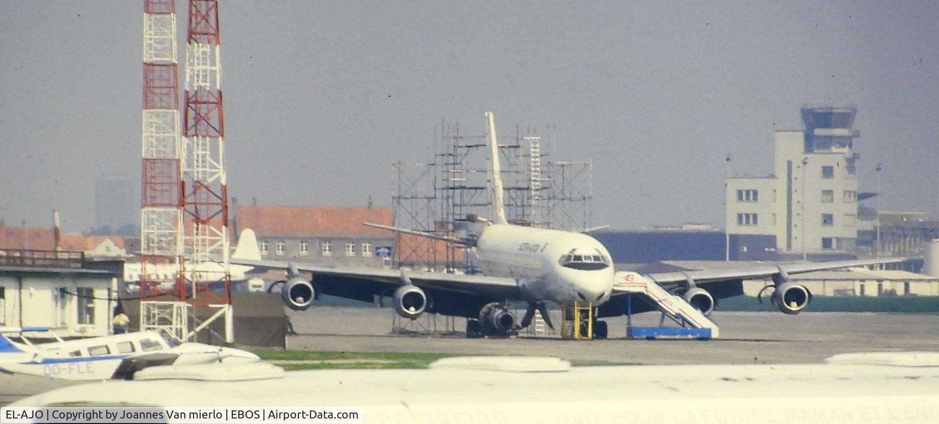EL-AJO, 1964 Douglas DC-8-55(F) C/N 45683, ex-slide