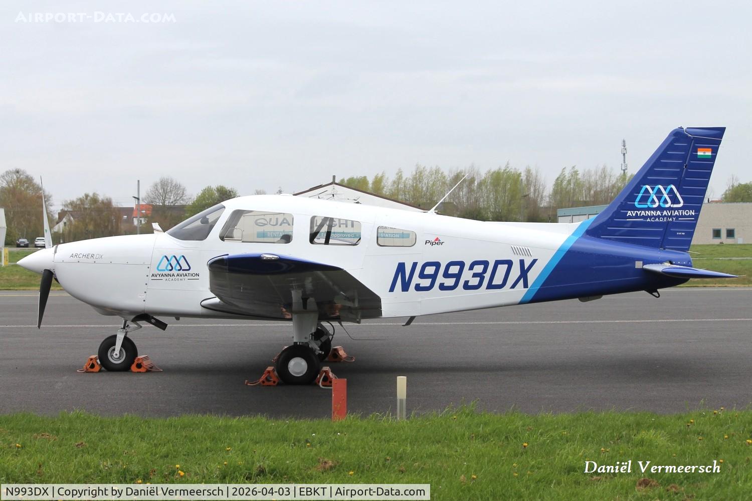 N993DX, 2026 Piper PA-28-181 Archer DX C/N 2881993, Delivery flight from Vero Beach  Florida to new owner Avyanna Aviation Academy at Kisangarh Airport  India.