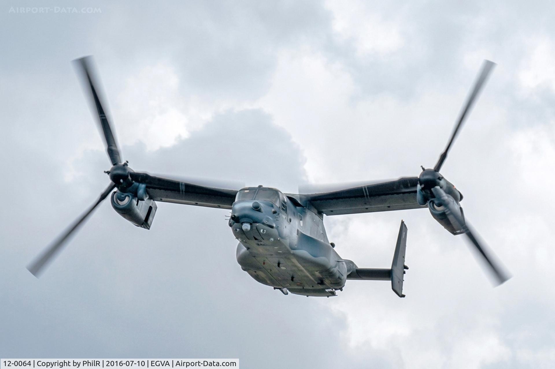12-0064, Bell-Boeing CV-22B Osprey C/N D1045, 12-0064 Bell Boeing CV22B Osprey RIAT 