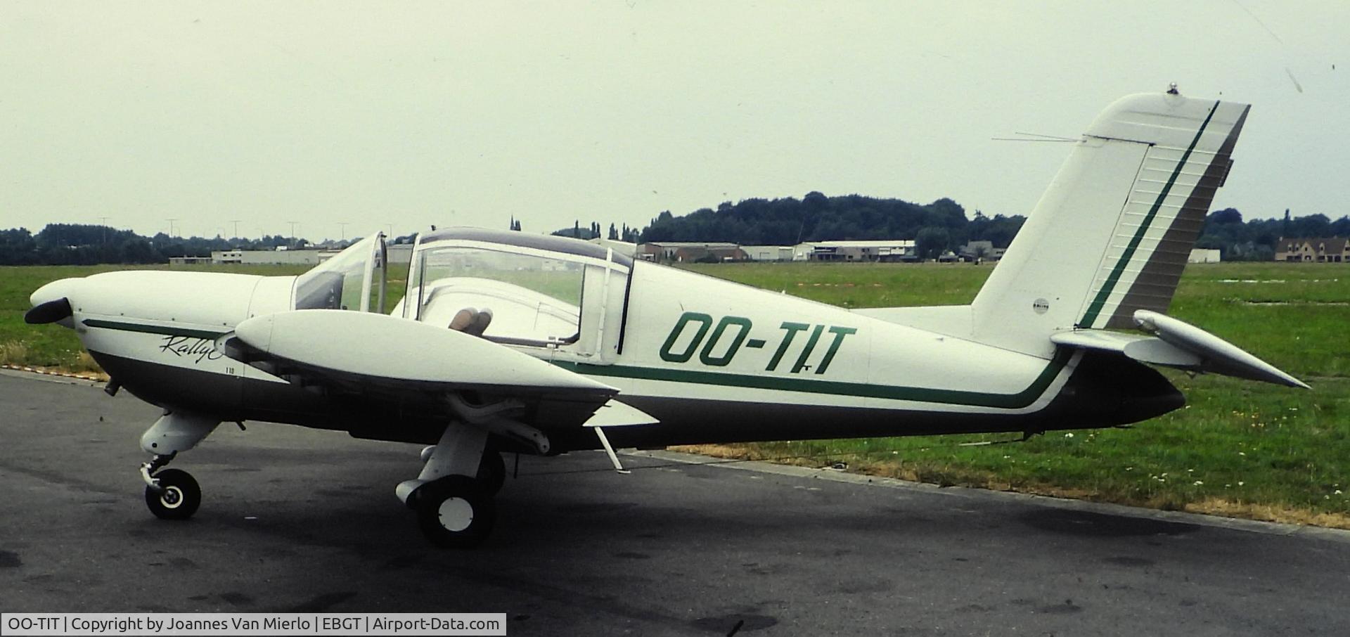 OO-TIT, 1978 Socata Rallye 110ST Galopin C/N 3212, ex-slide