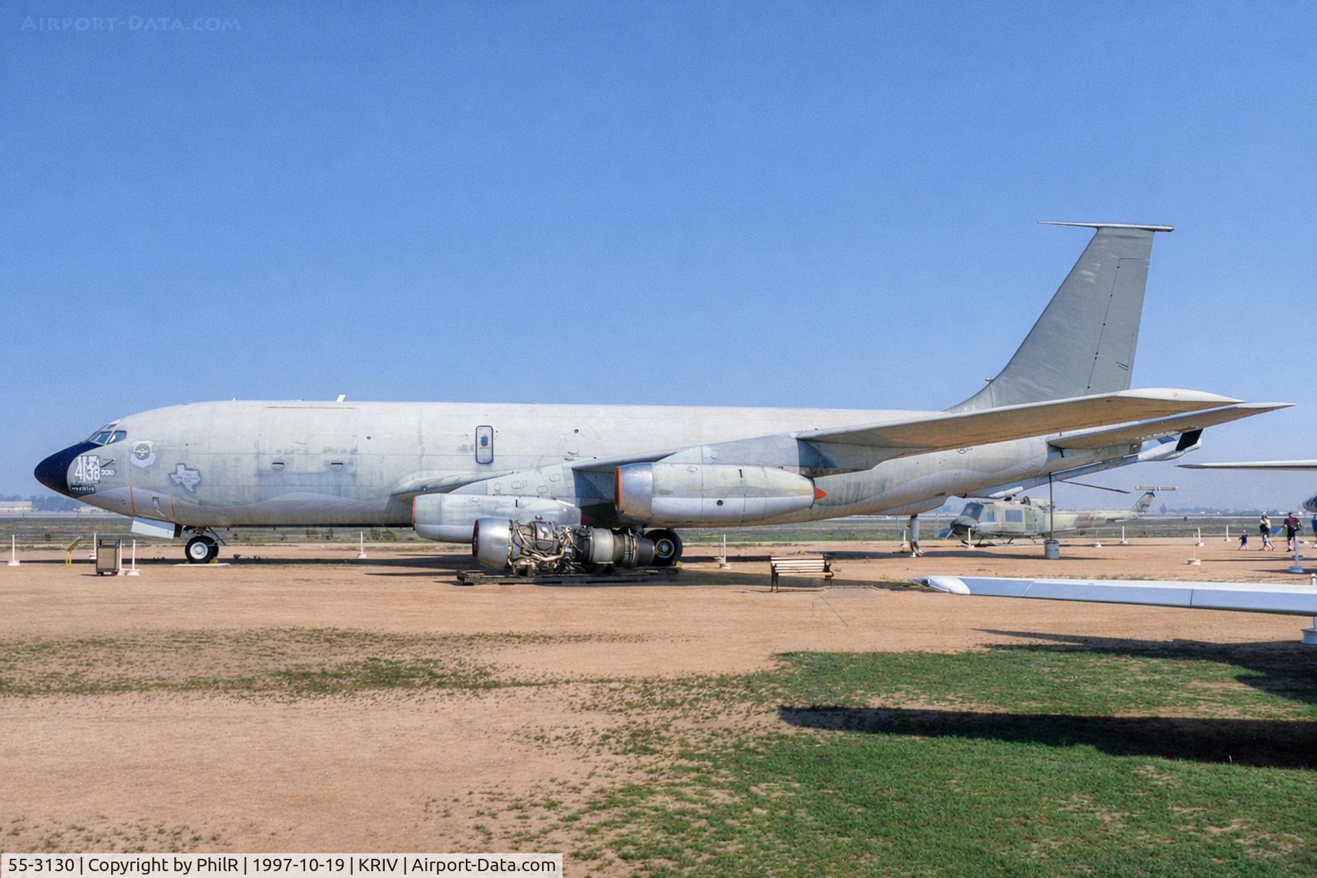55-3130, 1955 Boeing KC-135A Stratotanker C/N 17246, 55-3130 1957 Boeing KC-135A USAF March AFB Museum 1