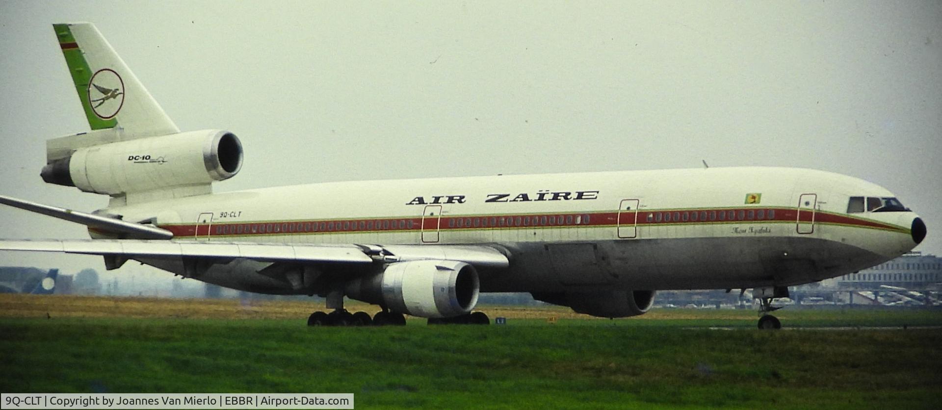 9Q-CLT, 1974 Douglas DC-10-30 C/N 46932, ex-slide