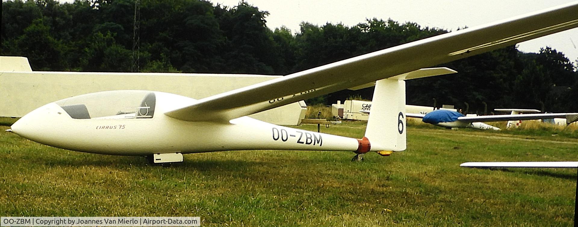 OO-ZBM, 1976 Schempp-Hirth Standard Cirrus 75 C/N 654, ex-slide