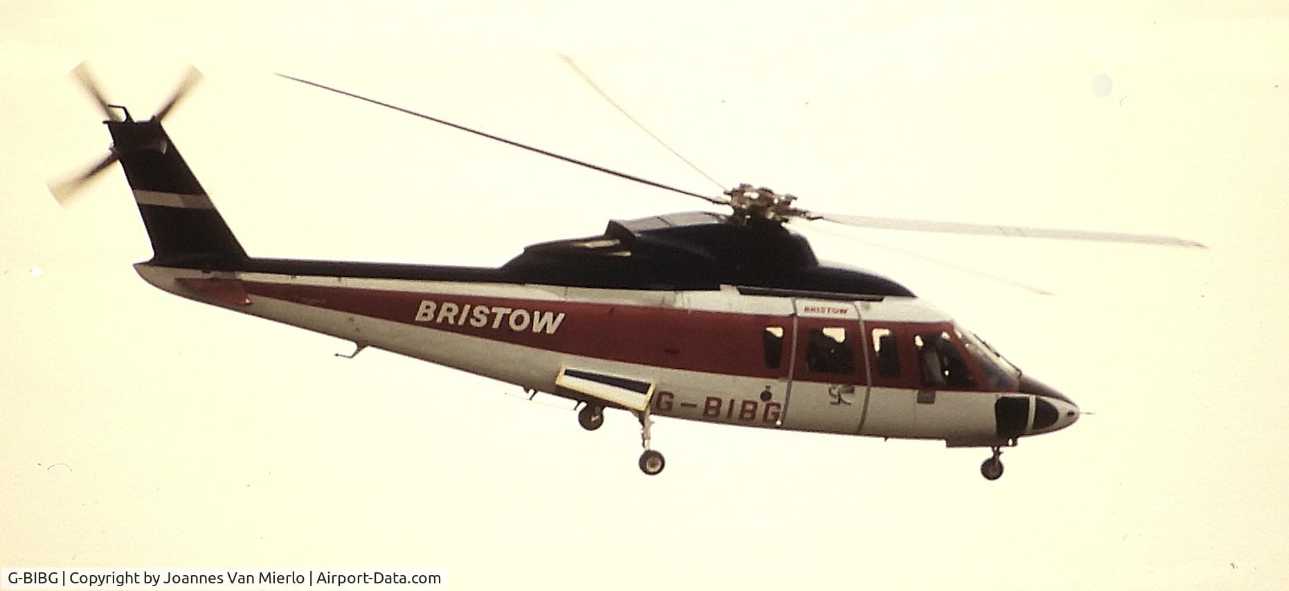G-BIBG, 1980 Sikorsky S-76A C/N 760083, ex-slide
