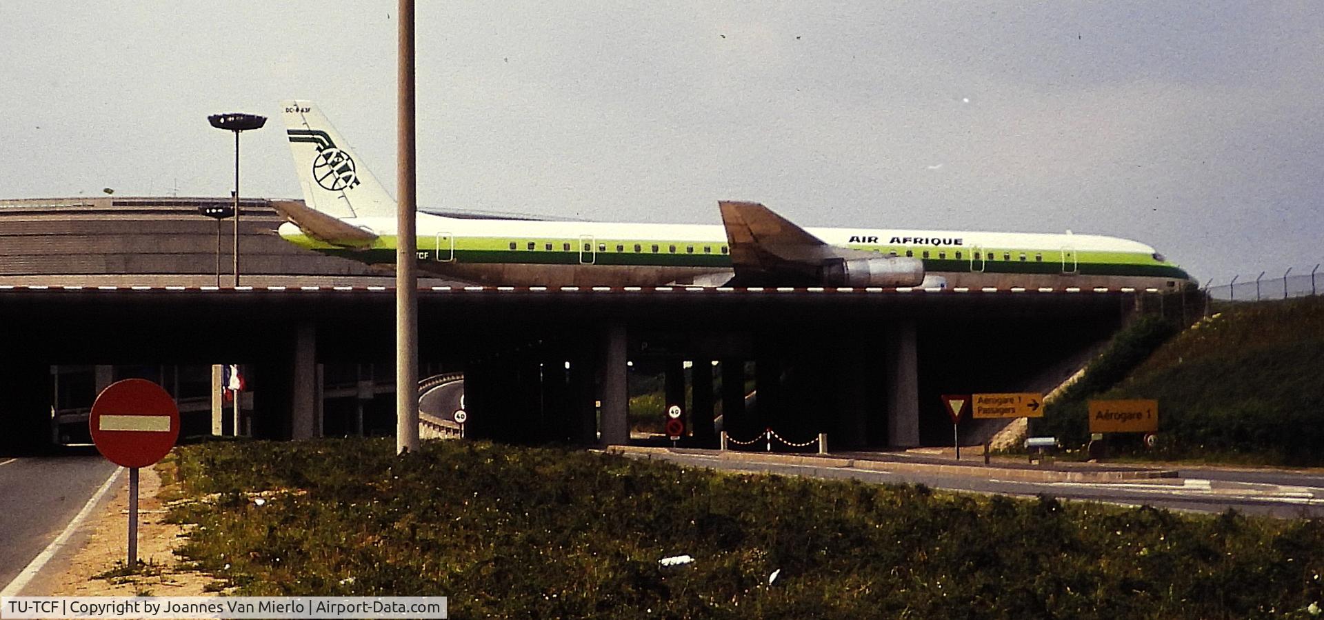TU-TCF, 1970 McDonnell Douglas DC-8-63F C/N 46135, ex-slide
