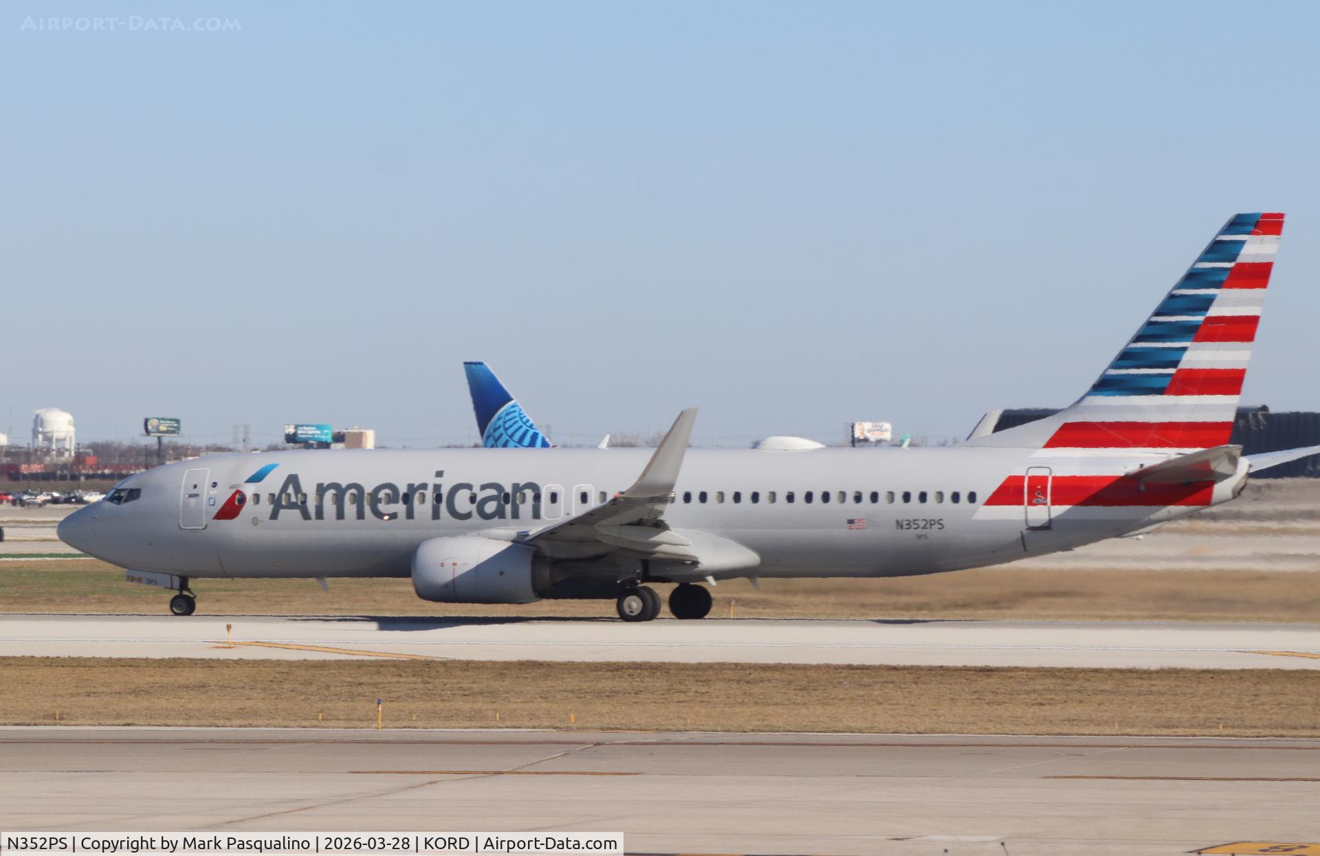 N352PS, 2017 Boeing 737-823 C/N 33256, Boeing 737-823